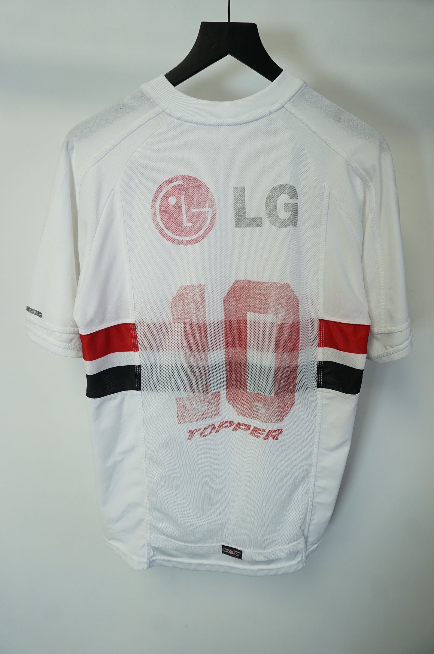 (L) 2003 Sao Paulo Home Soccer Football Jersey Kit