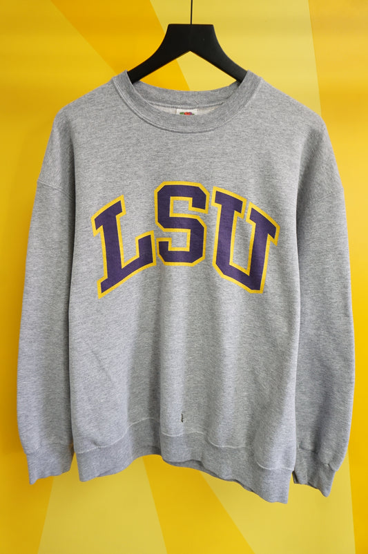 (XL) Vtg LSU Crewneck