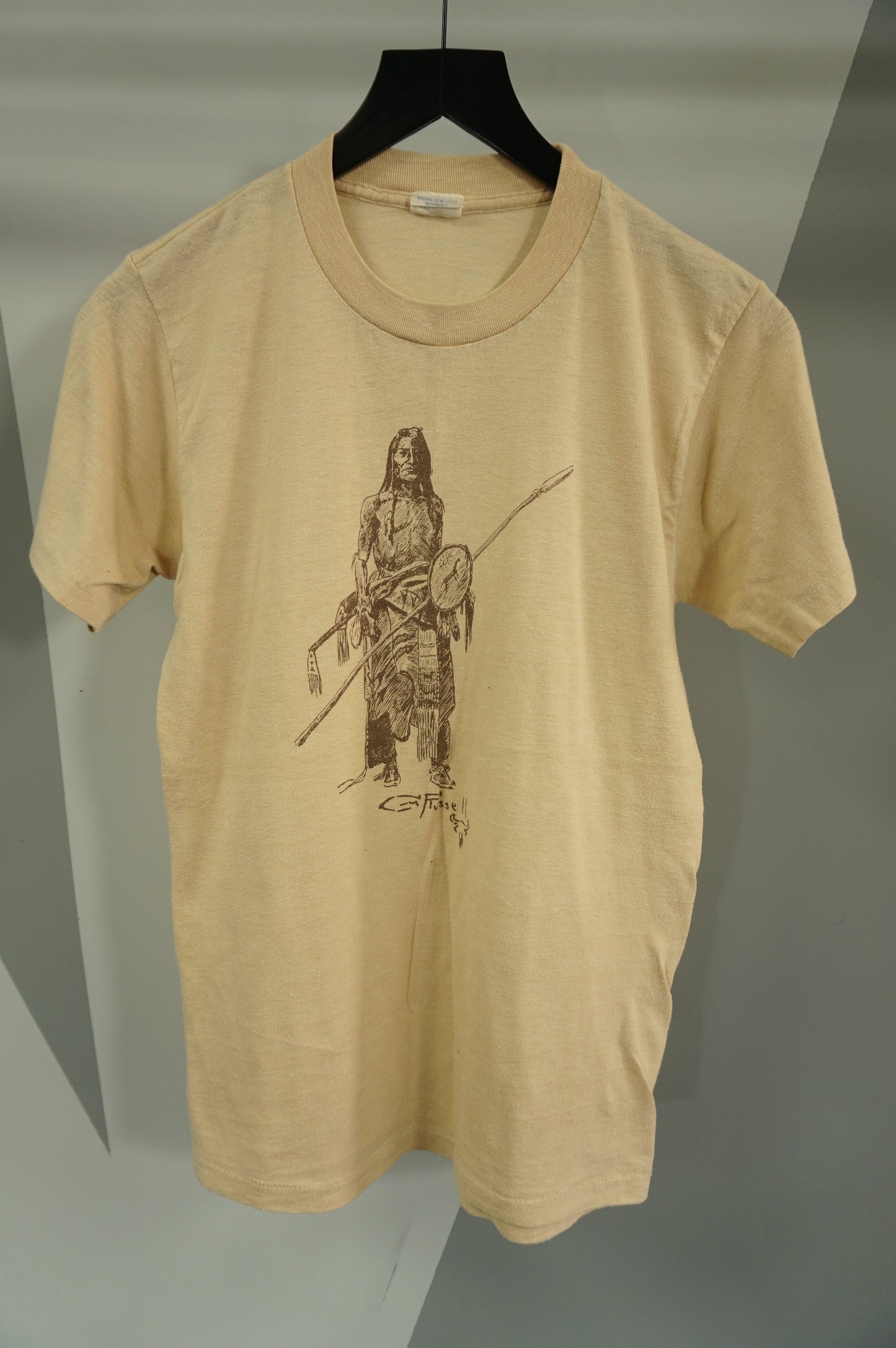 (XS) Vtg Native American Single Stitch T-Shirt