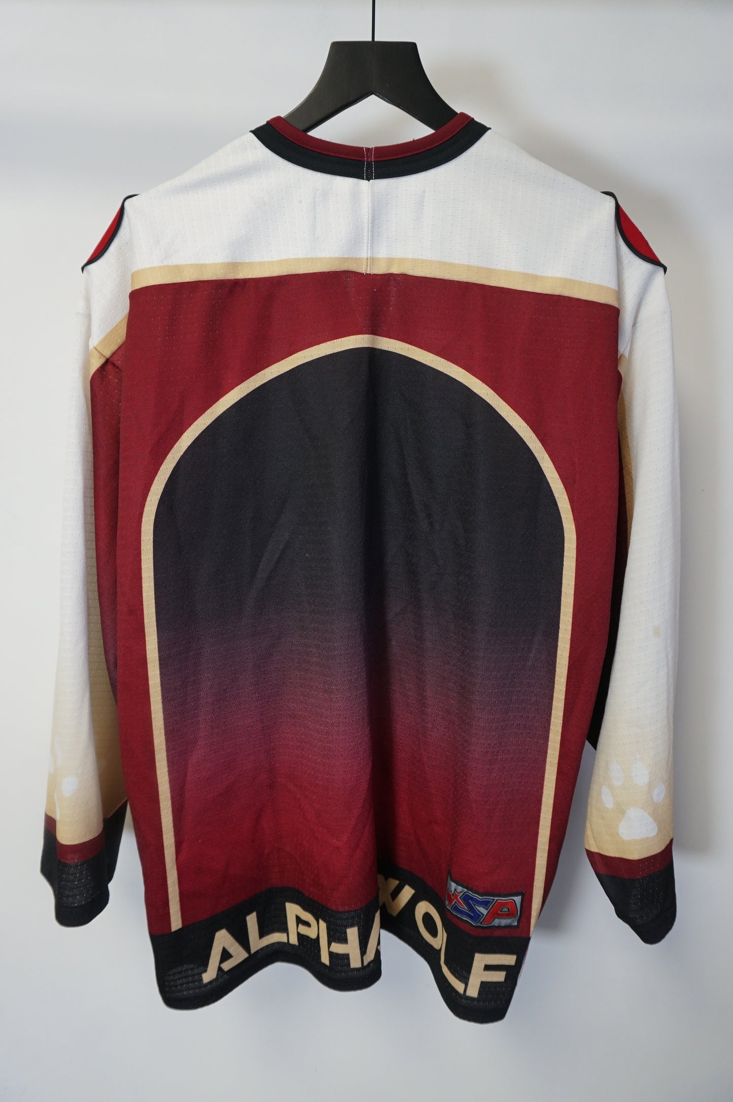 (L) Vintage Chicago Alpha Wolves Hockey Jersey