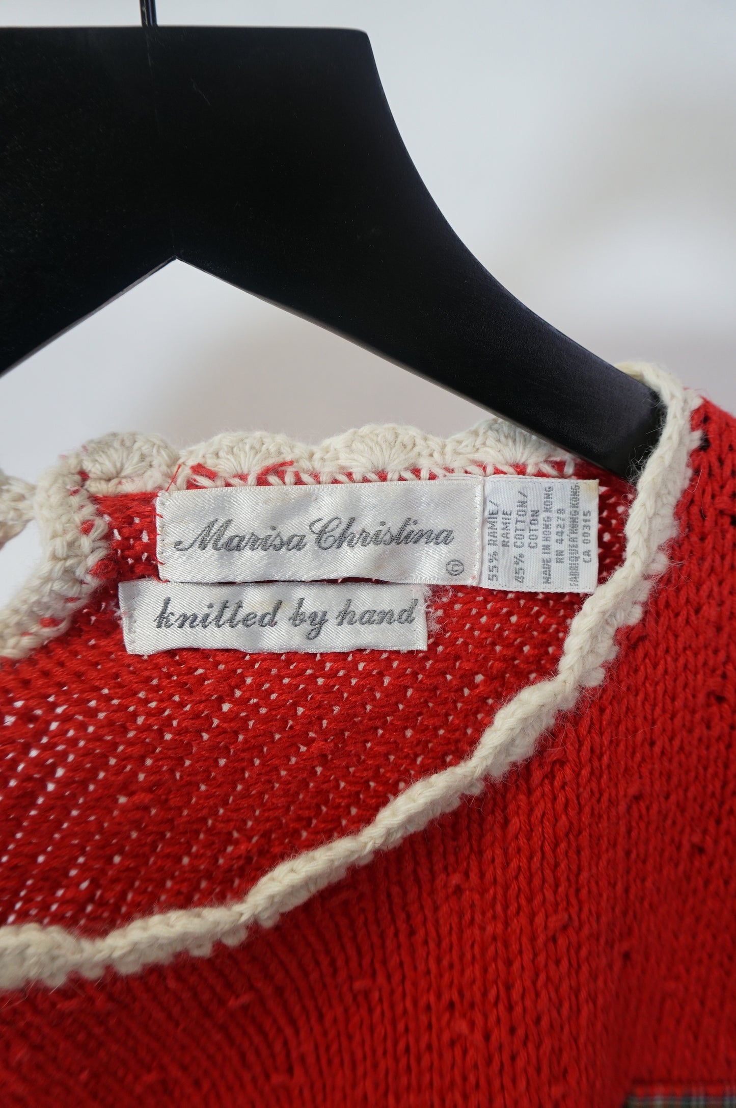 (S) Vtg Christmas Goose Knit Sweater