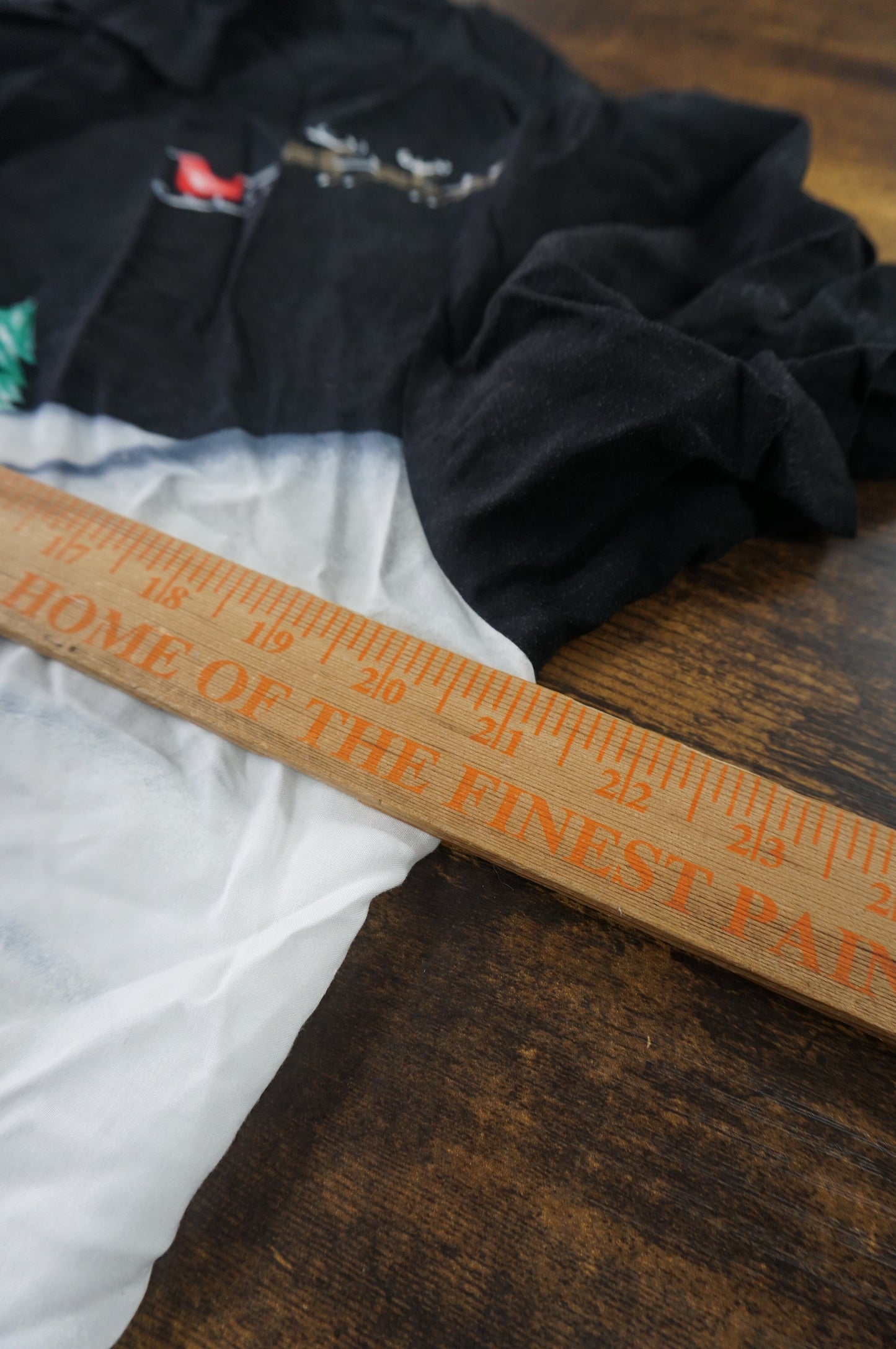 (M/L) Harley Davidson Santa Biker Button Up Shirt