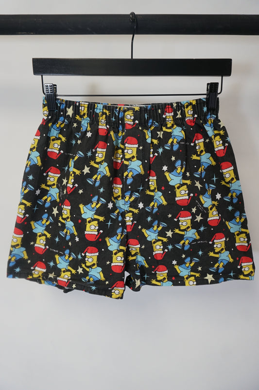 (L) 1990 Bart Simpson Christmas Boxers