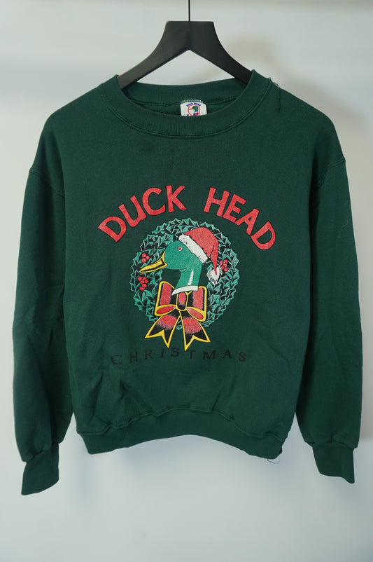 (M) USA Made Duck Head Christmas Crewneck