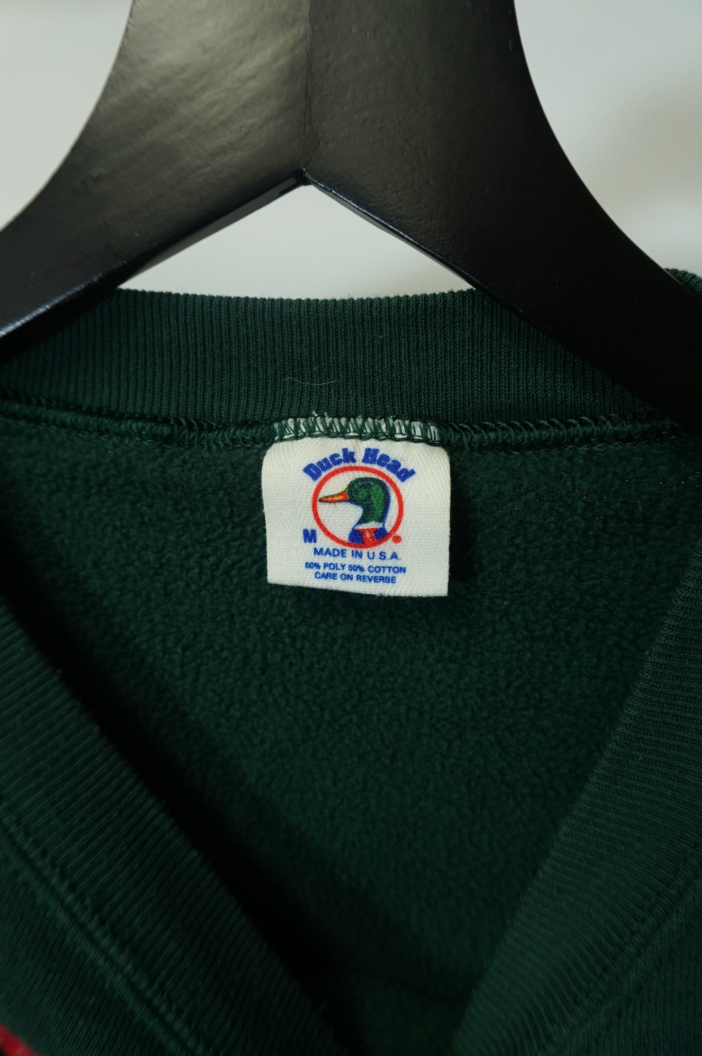 (M) USA Made Duck Head Christmas Crewneck