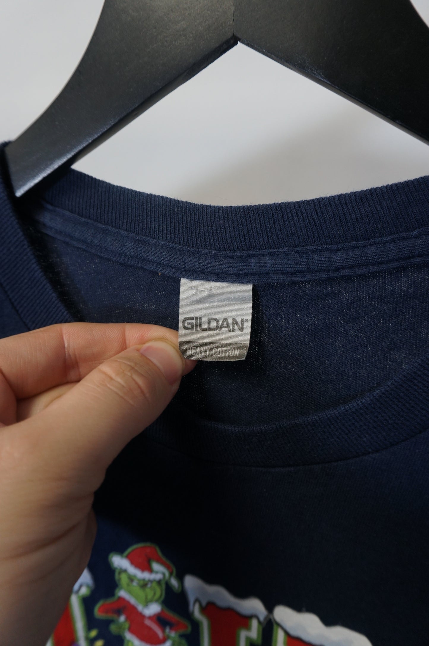 (L) The Grinch LS Bootleg Nike T-Shirt