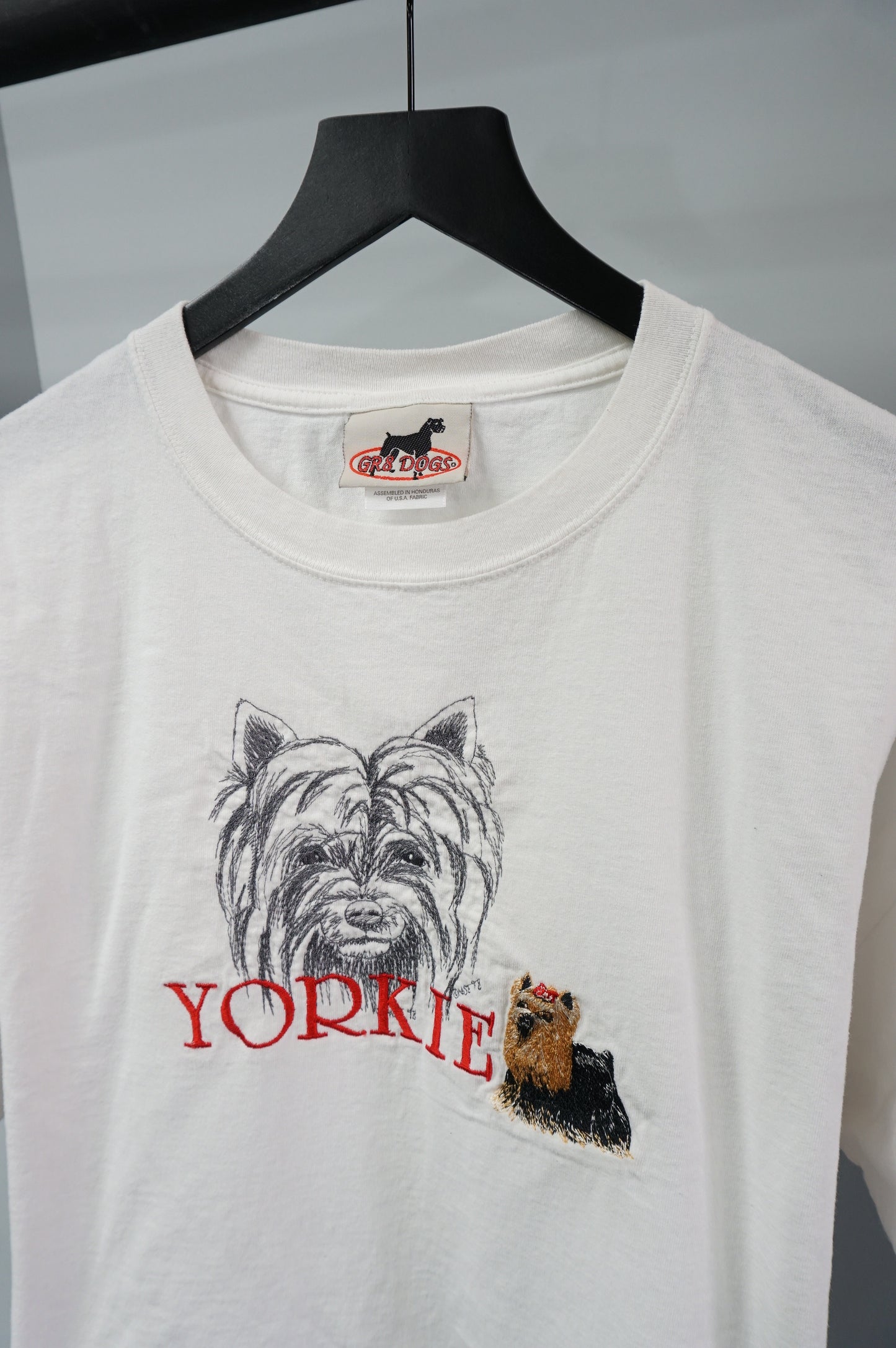 (XXL) 1998 Embroidered Yorkie T-Shirt