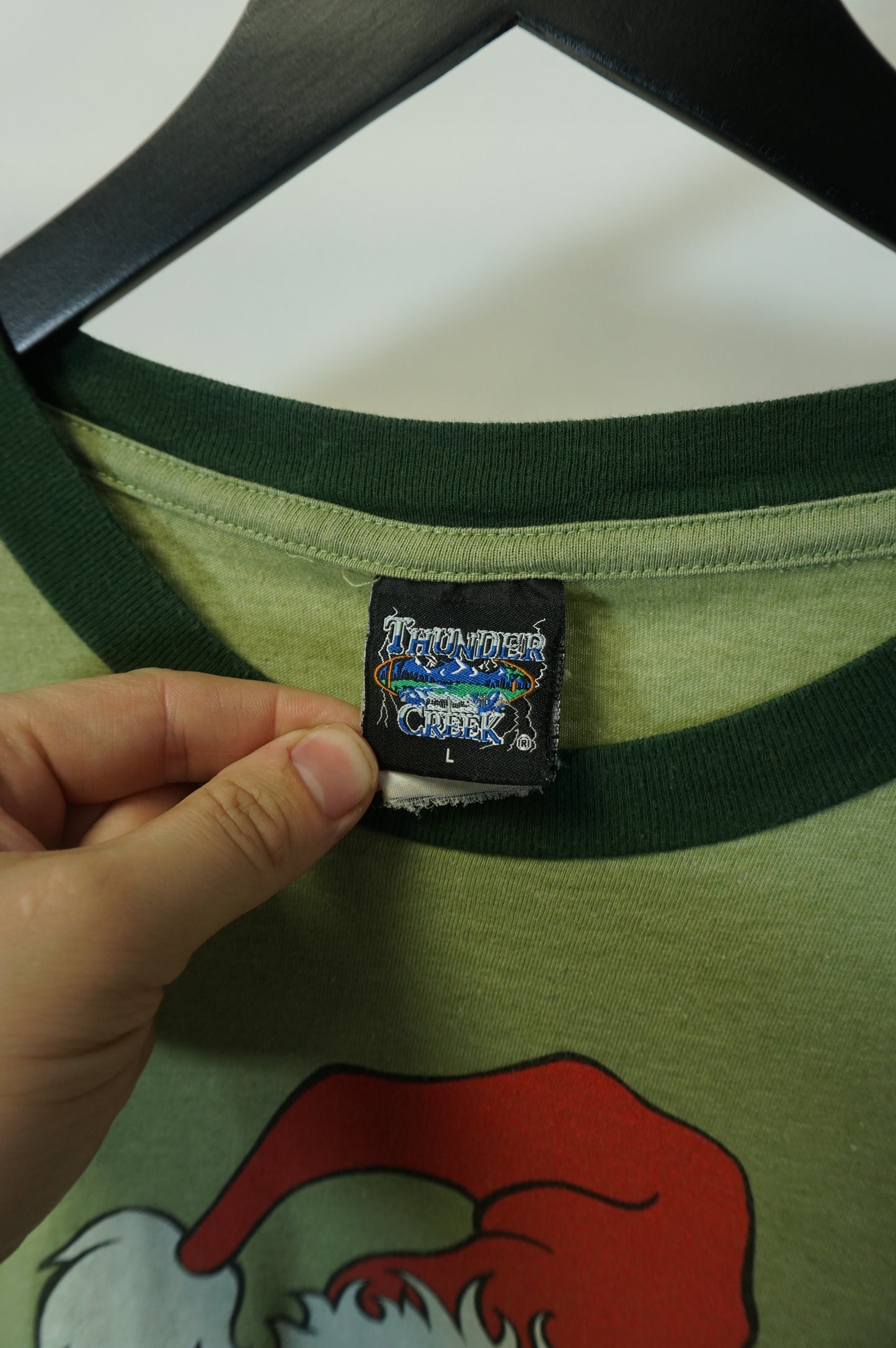 (L) How The Grinch Stole Christmas Ringer T-Shirt