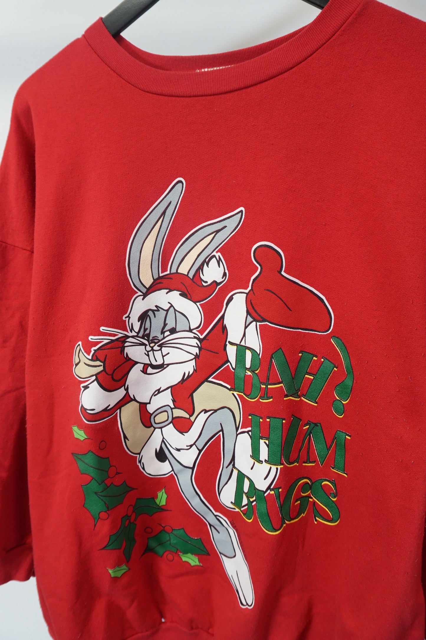 (XXL) Bugs Bunny Bah Hum Bugs Vtg Crewneck