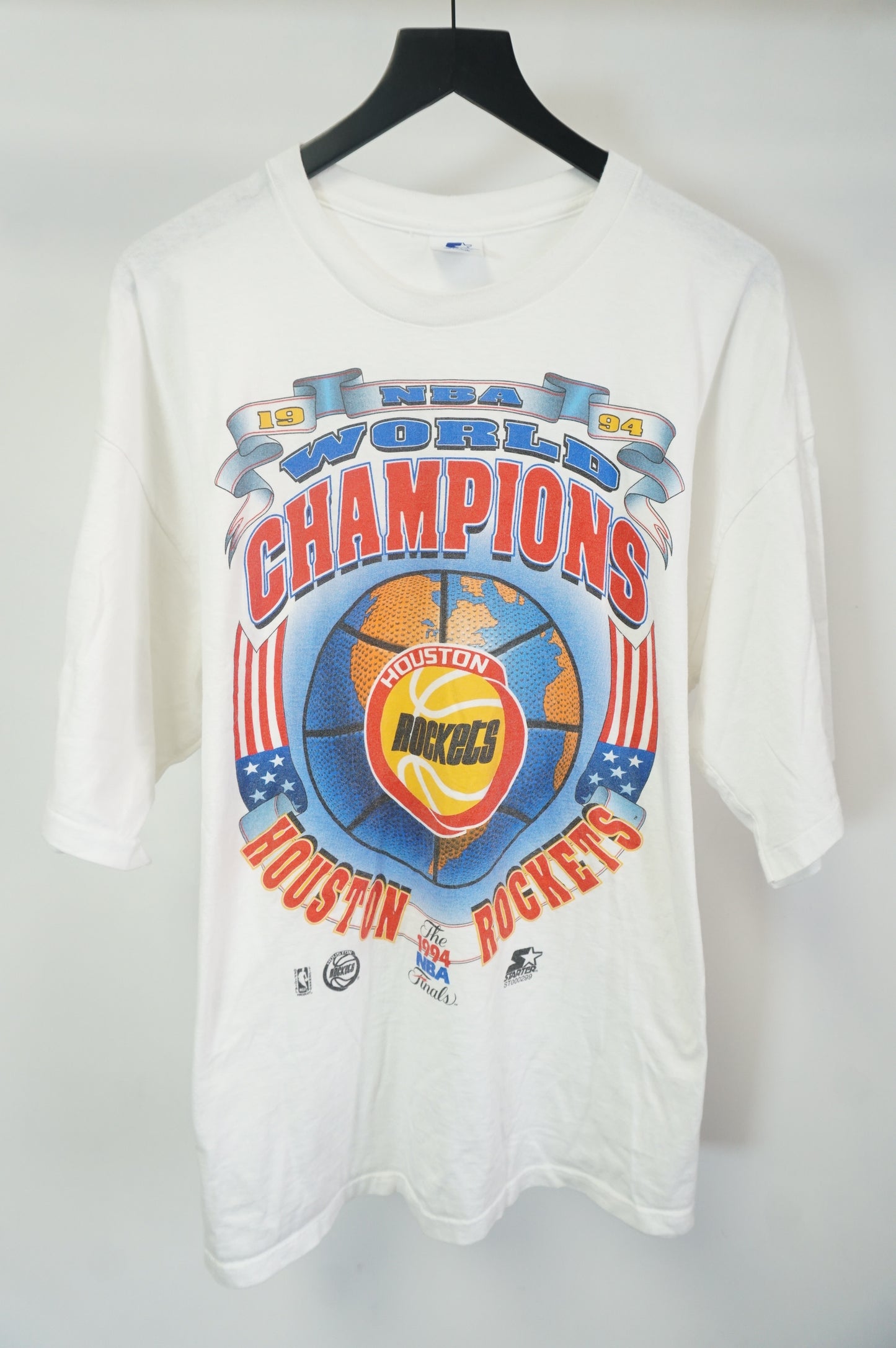 (XXL) 1994 Houston Rockets NBA Champs T-Shirt