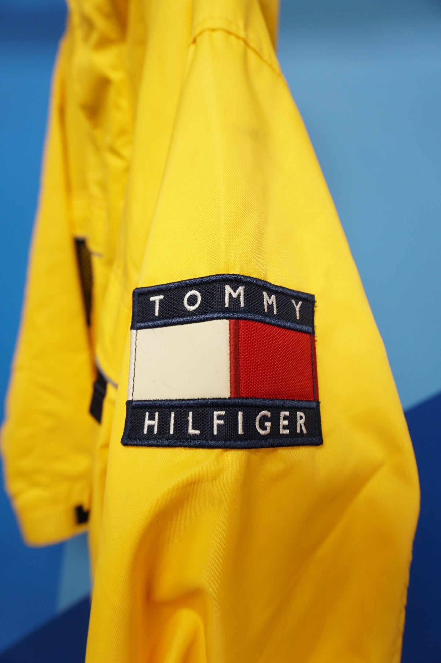 (M/L) Vtg Tommy Hilfiger Rain Coat