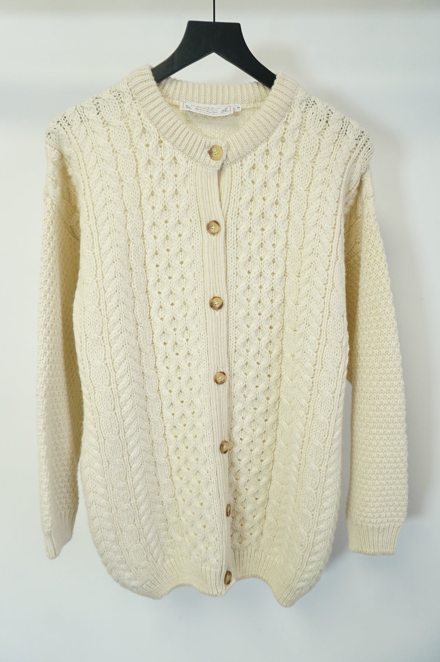 (M) Highland Home Industries Vtg Knit Cardigan