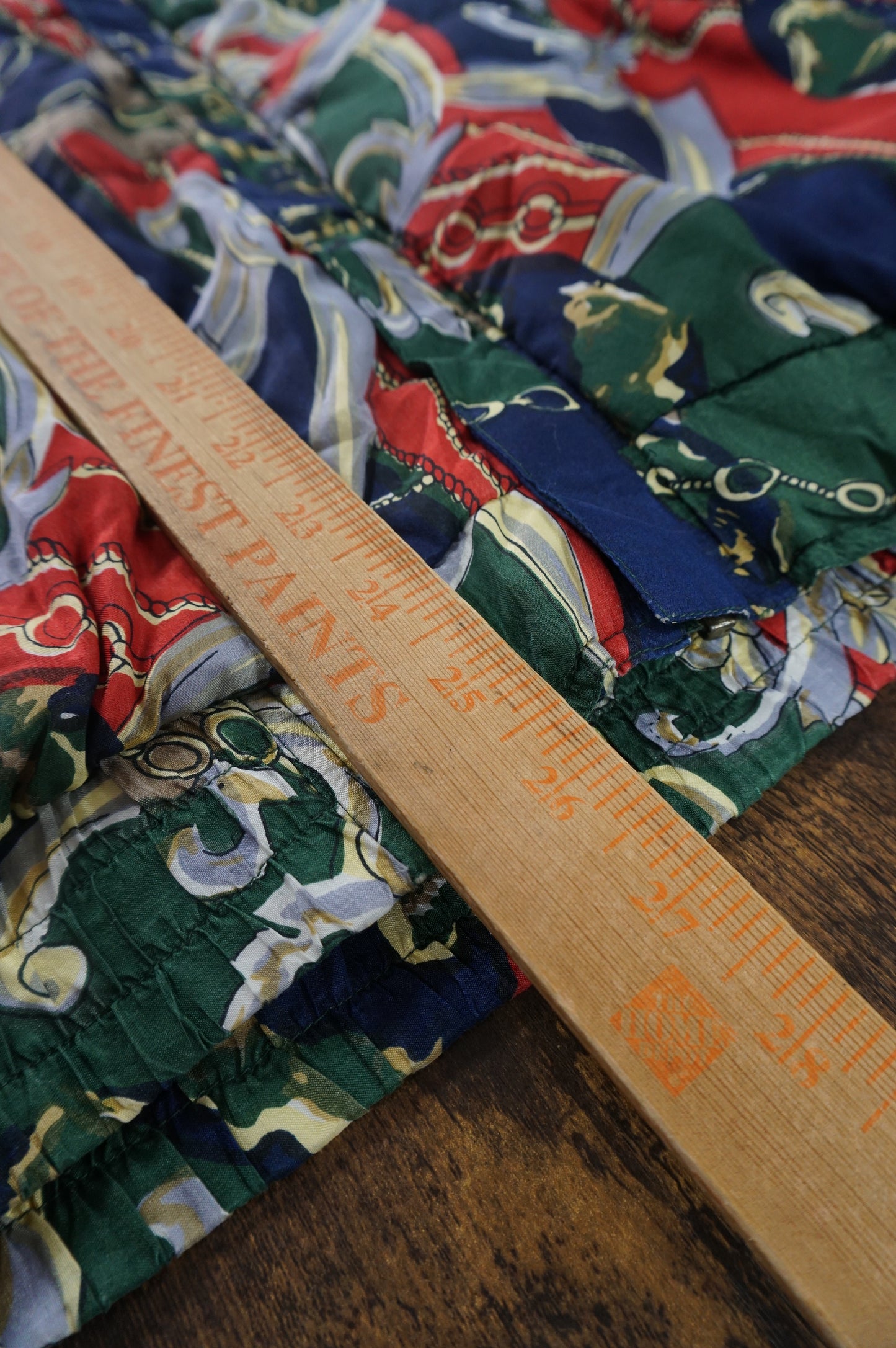 (M/L) Fuda International Silk Bomber Jacket