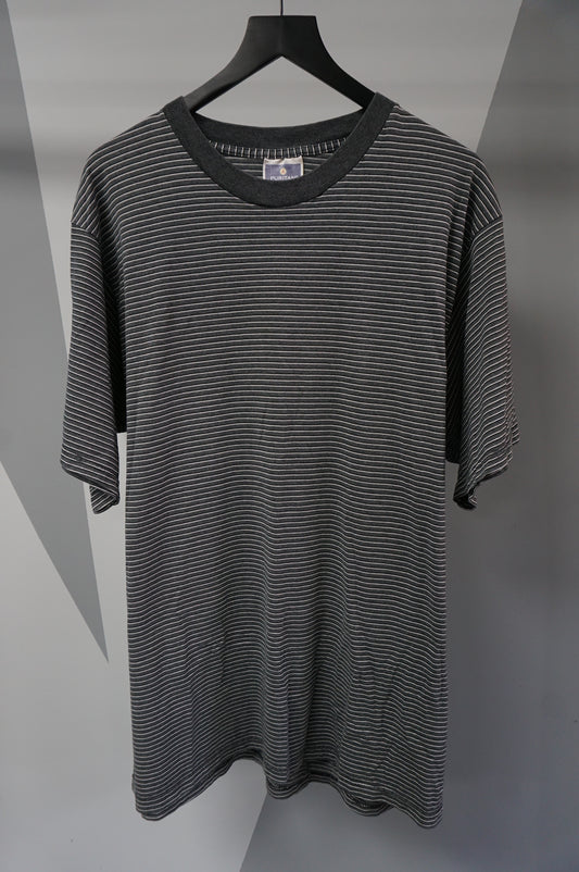 (XL/XXL) Essential Grey Striped T-Shirt