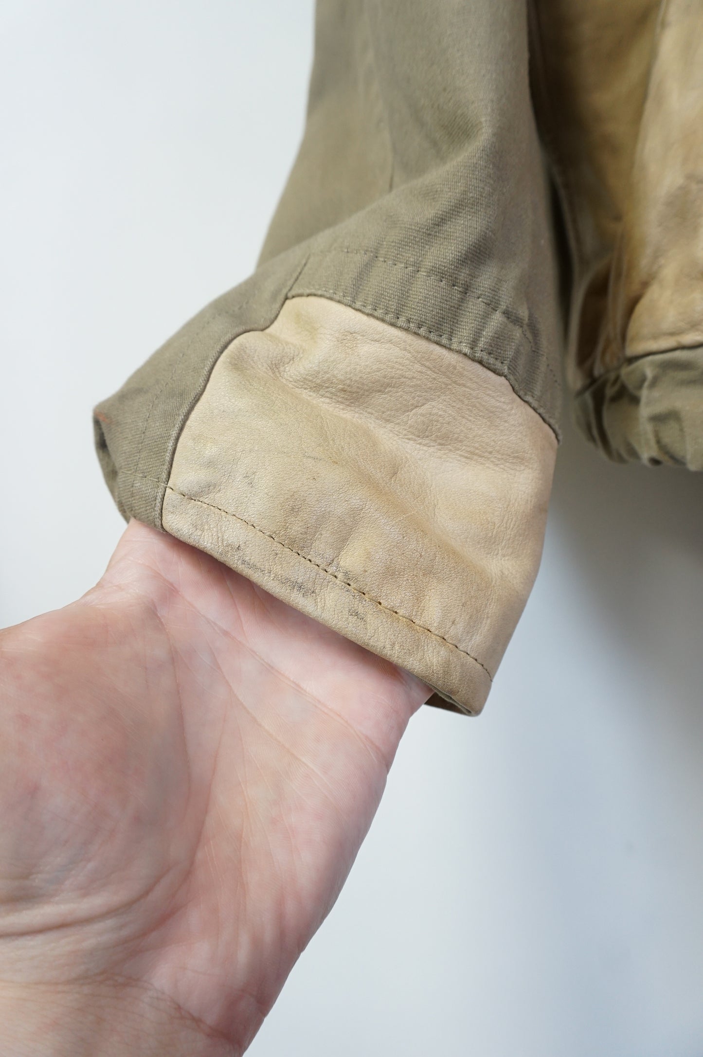 (XL) William Barry Vtg Leather Jacket