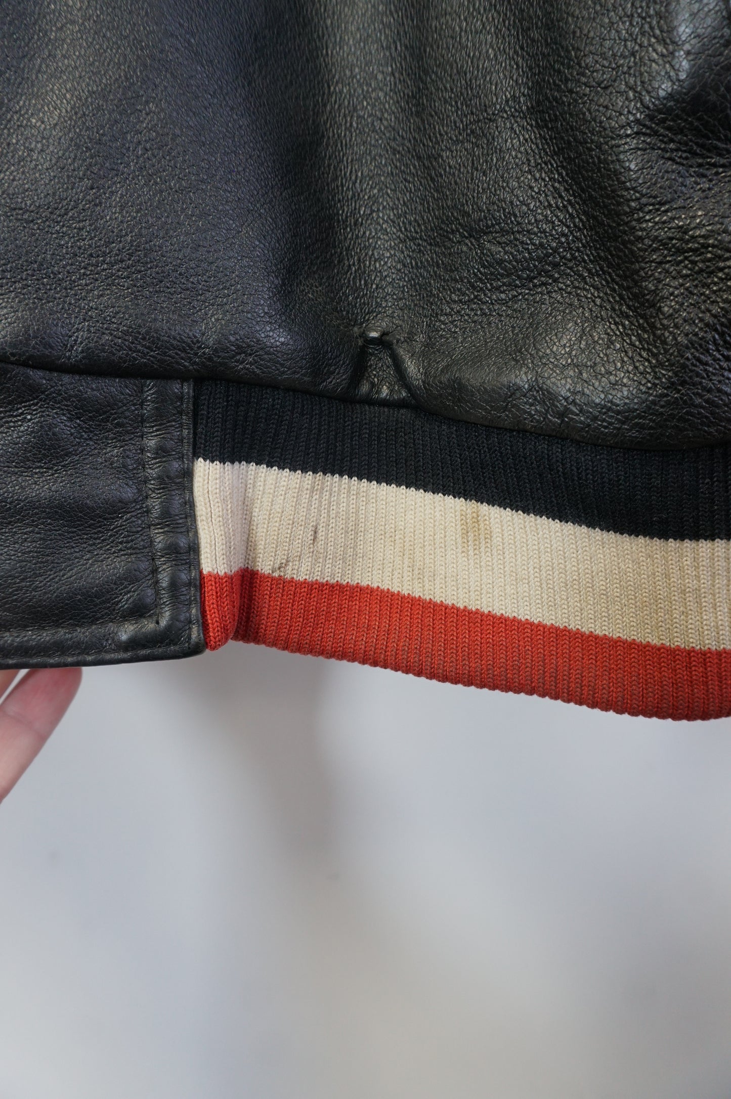 (L/XL) Vtg Pro Player Nebraska Cornhuskers Leather Jacket