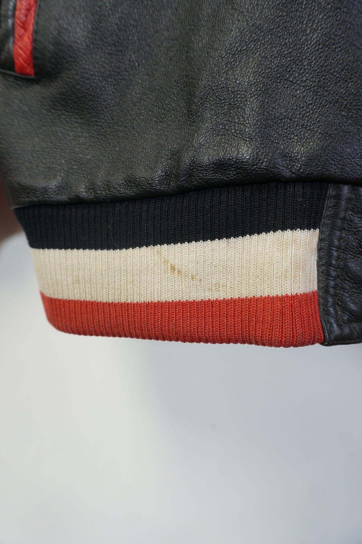 (L/XL) Vtg Pro Player Nebraska Cornhuskers Leather Jacket