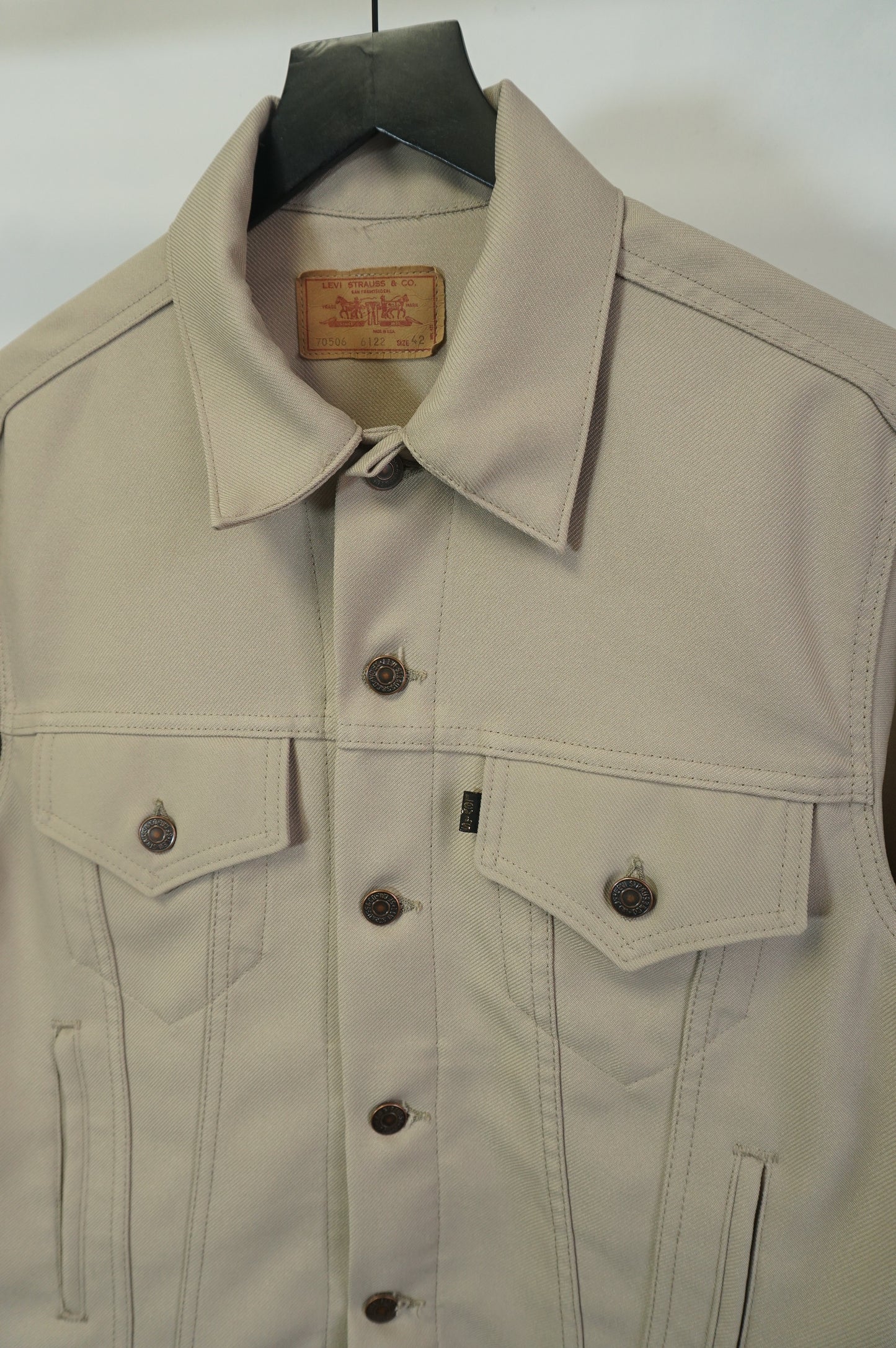 (M) 70s Beige Levi's Jacket