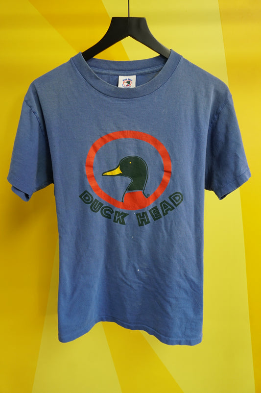 (M/L) Vtg Duck Head & Tail Single Stitch T-Shirt