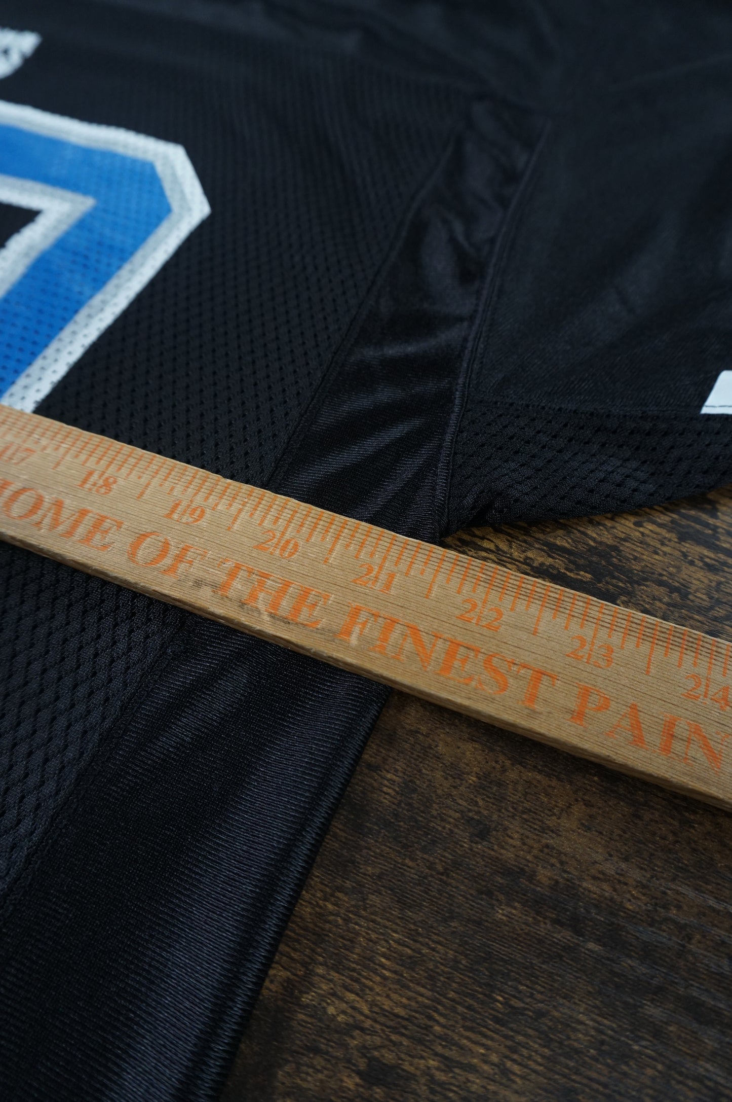 (M) Detroit Lions Ernie Sims Blacked Out Jersey