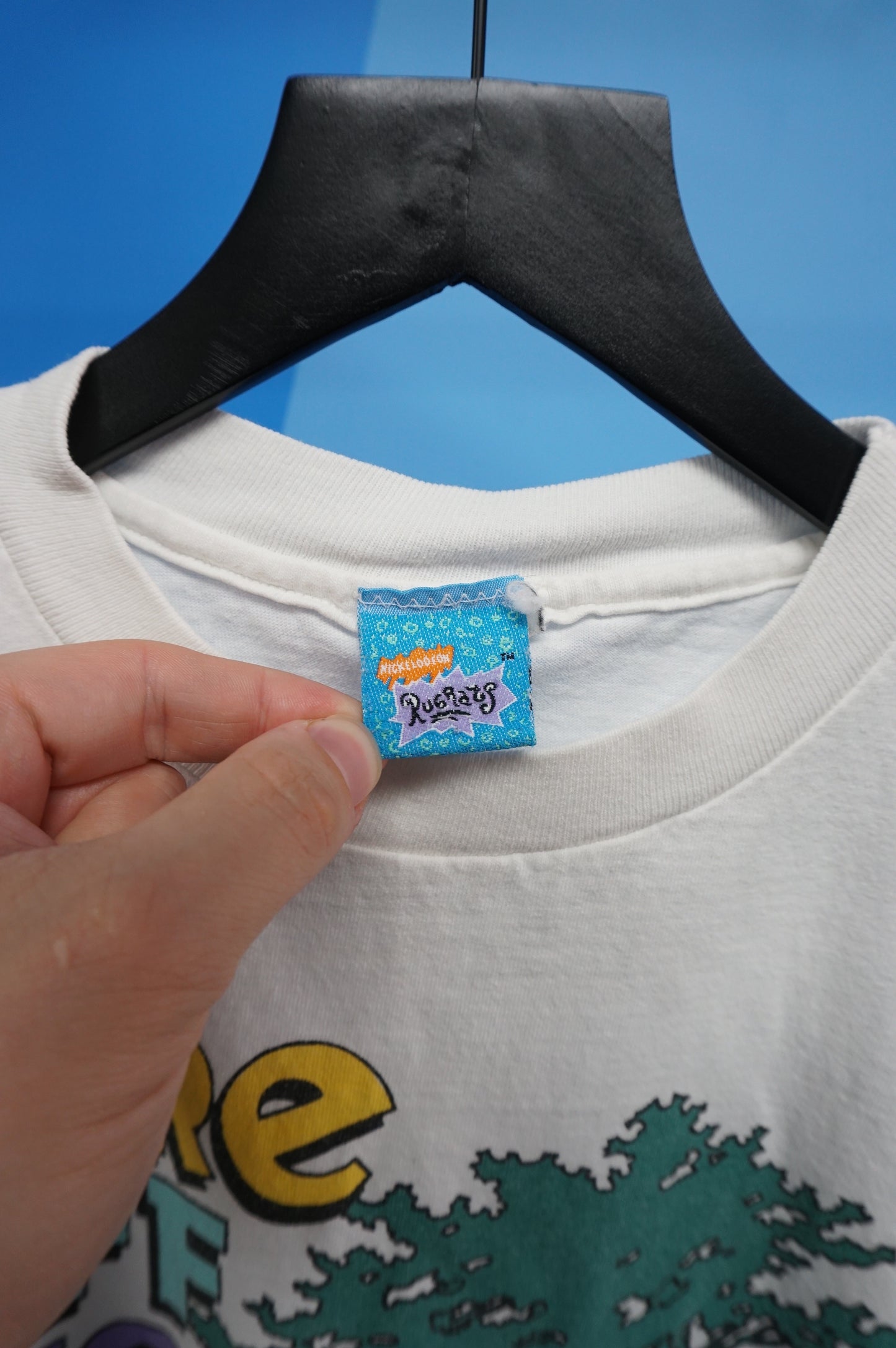 (XS) 1998 We're Off To See The Lizard Rugrats Single Stitch T-Shirt