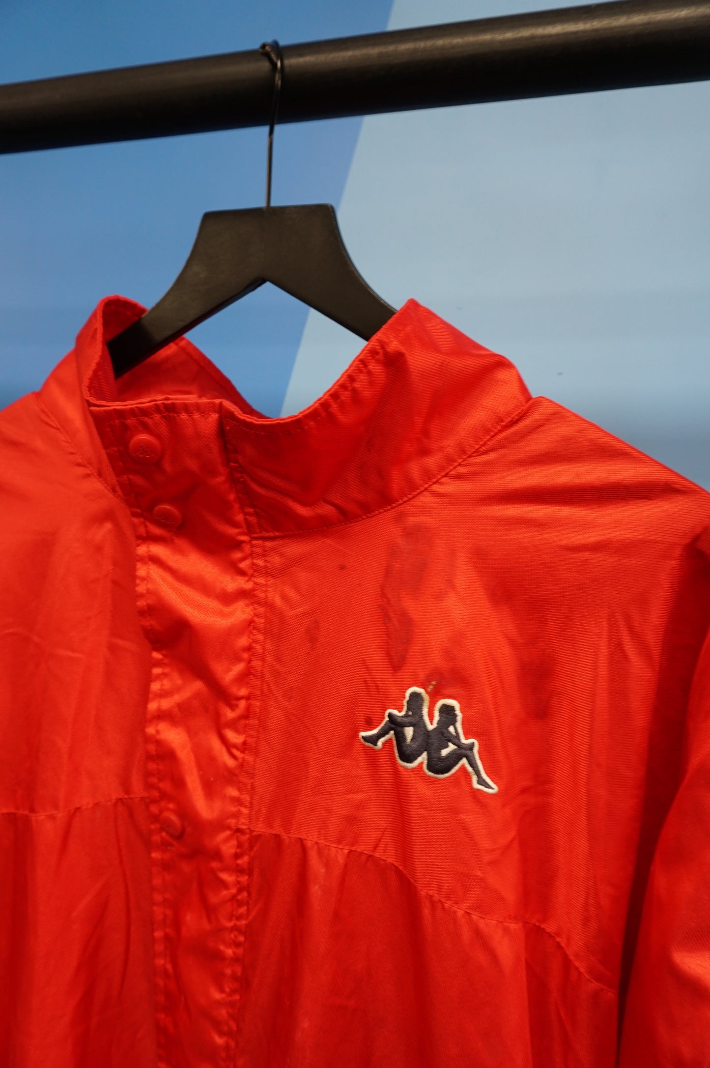 (L/XL) Red Kappa Track Jacket