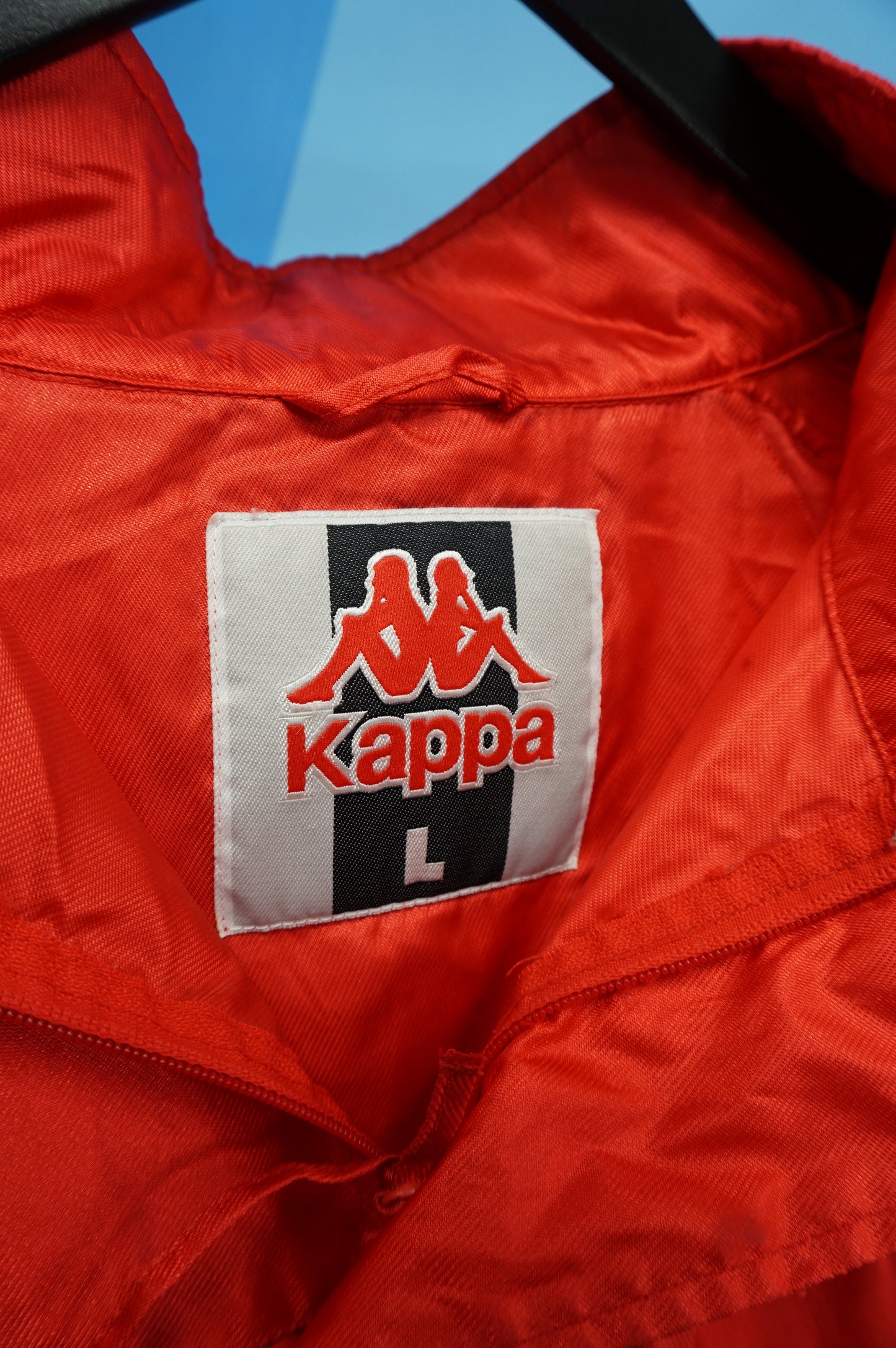 (L/XL) Red Kappa Track Jacket