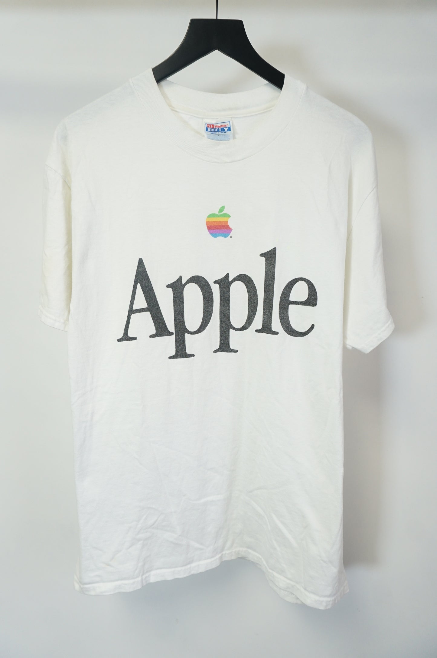 (L) Vtg Apple Center Logo T-Shirt