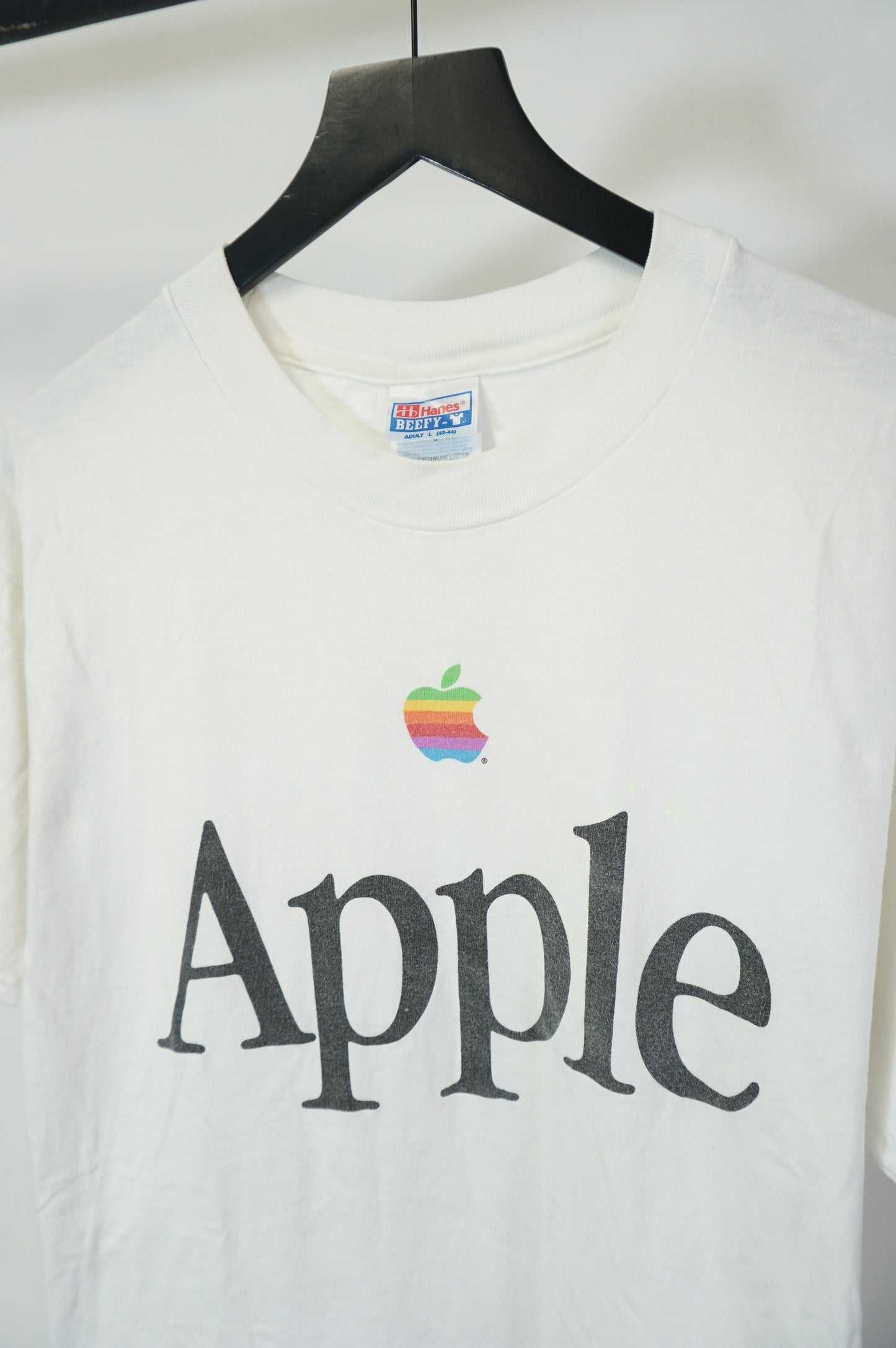 (L) Vtg Apple Center Logo T-Shirt