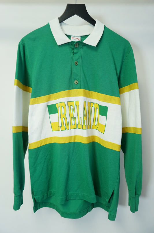 (M/L) USA Made Ireland Rugby Shirt