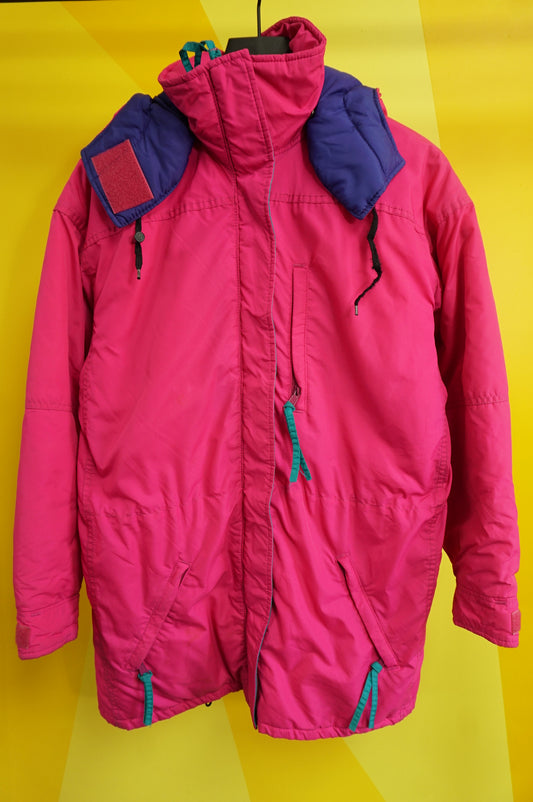 (M) Vtg Columbia Hooded Ski Jacket