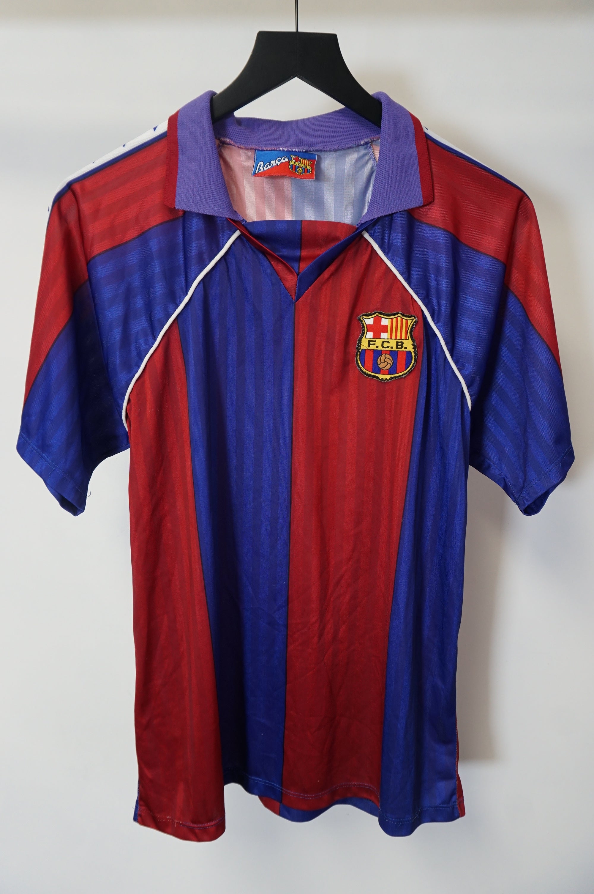 S) 90s FC Barcelona Hristo Stoichkov Jersey – Thrift Heaven Vintage
