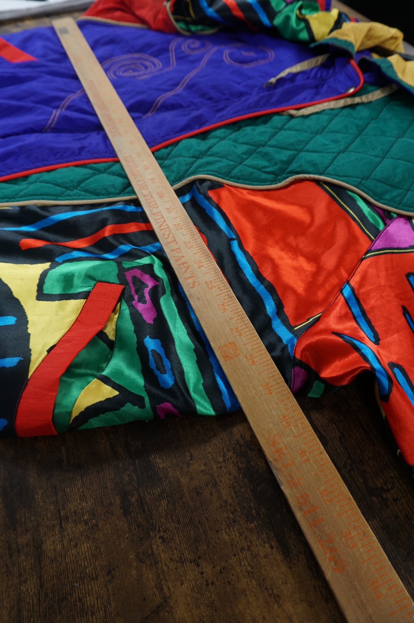 (XXL) Venezia Vitale Vtg Multicolor Windbreaker