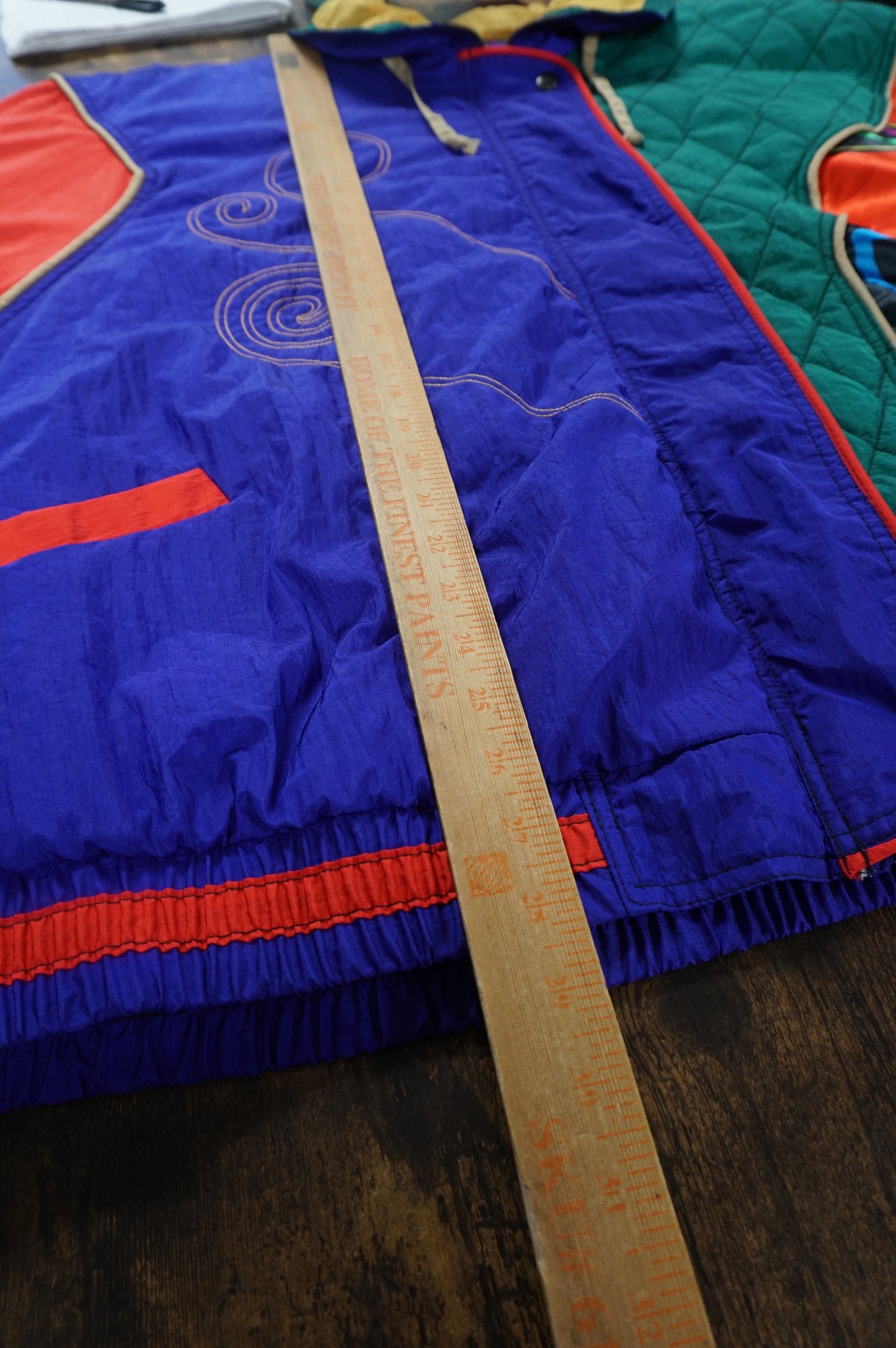 (XXL) Venezia Vitale Vtg Multicolor Windbreaker