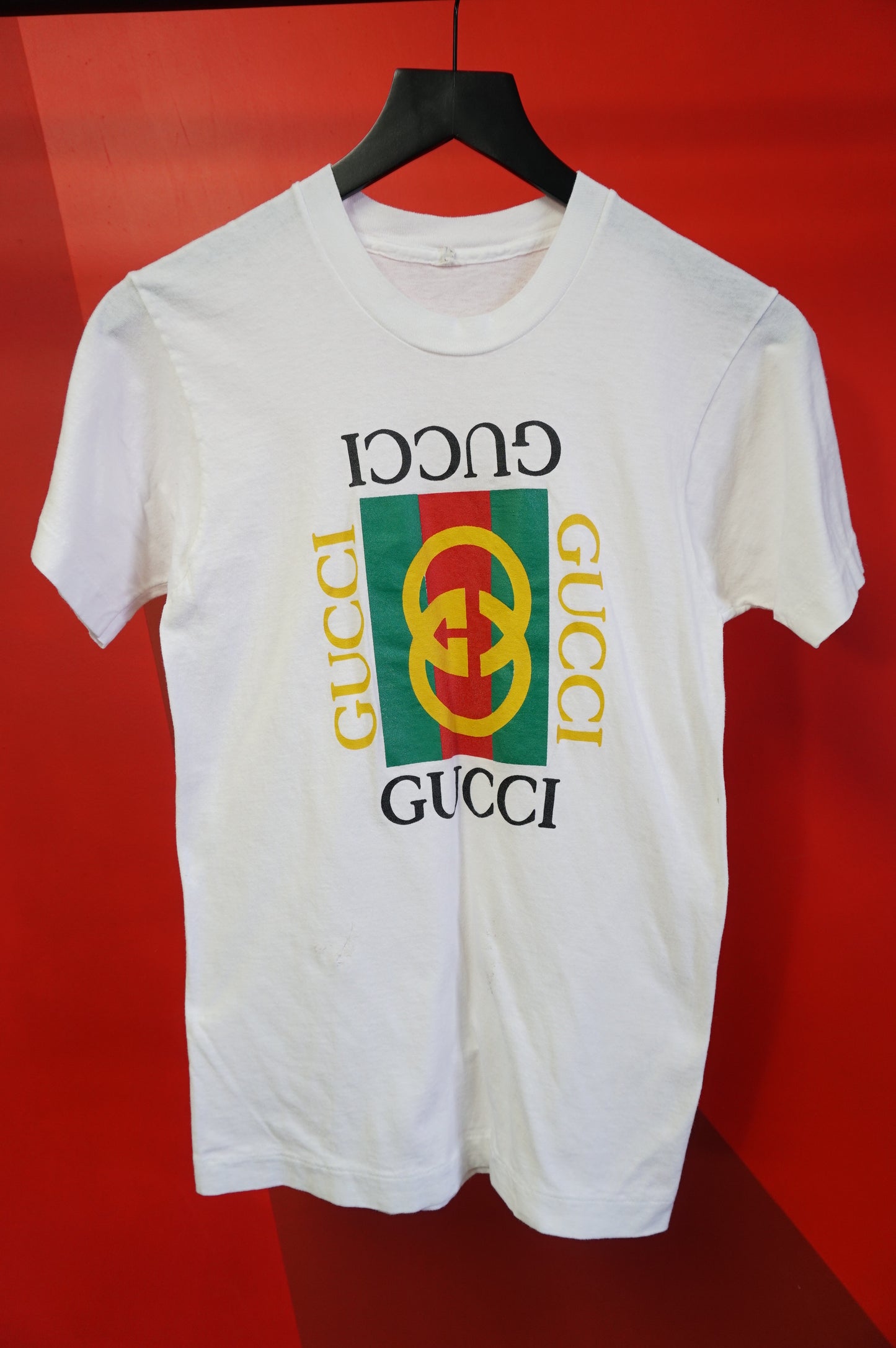 (XS) Vtg Bootleg Gucci Single Stitch T-Shirt
