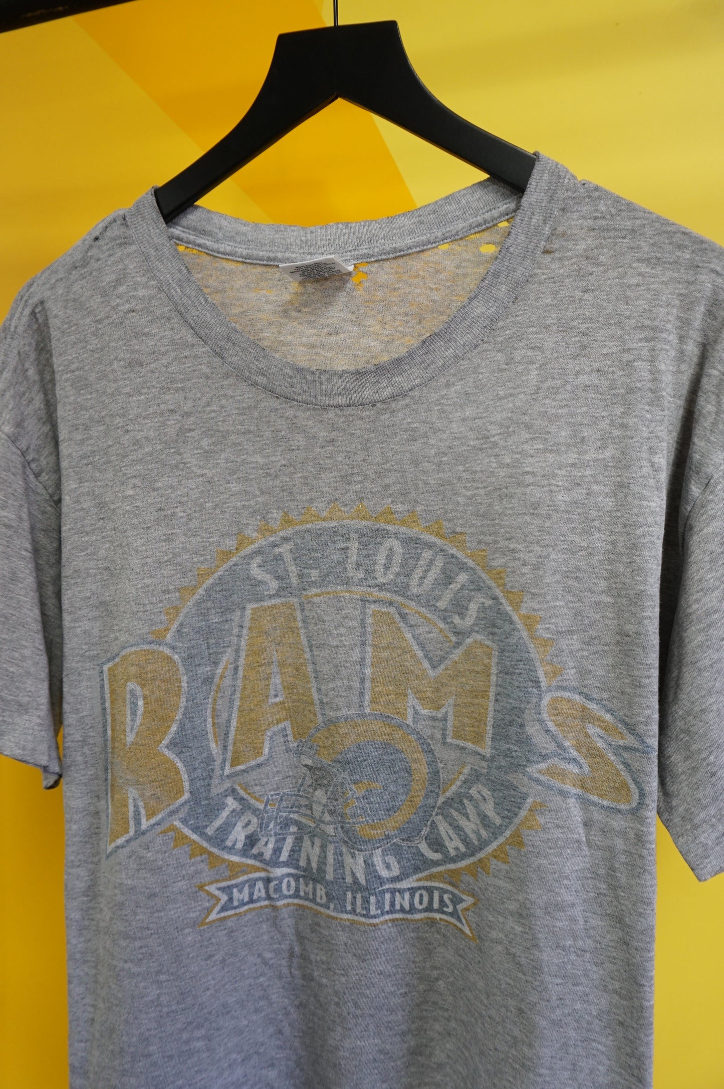 (L) Gently Thrashed St. Louis Rams Starter T-Shirt