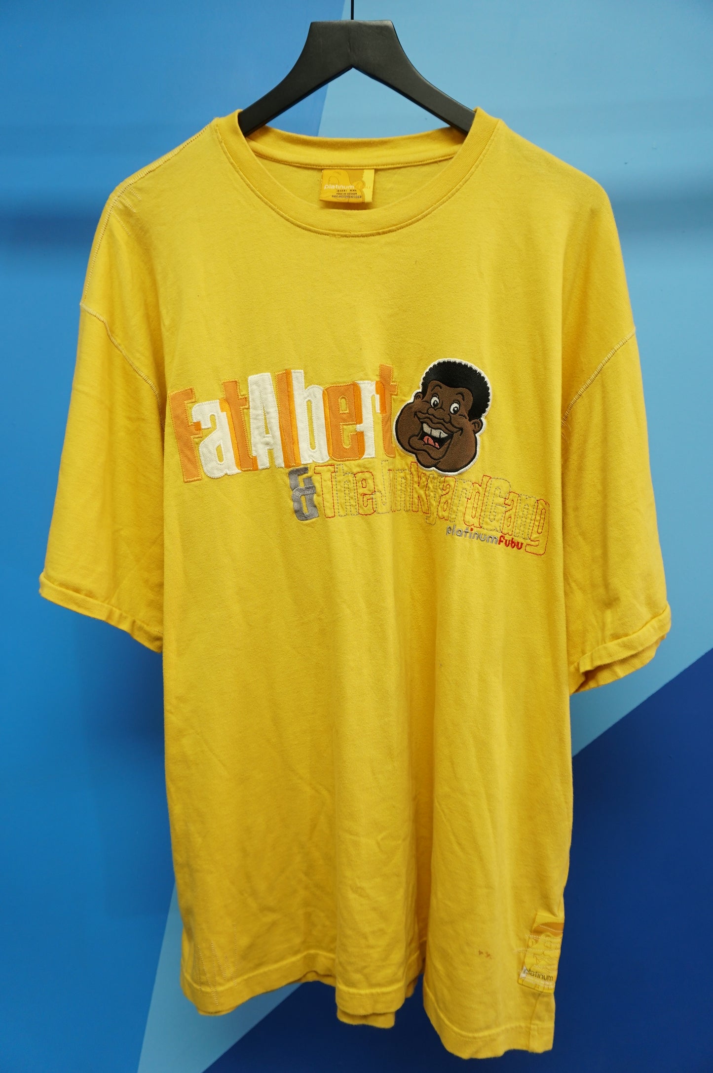 (XL/XXL) Platinum Fubu Fat Albert Embroidered T-Shirt