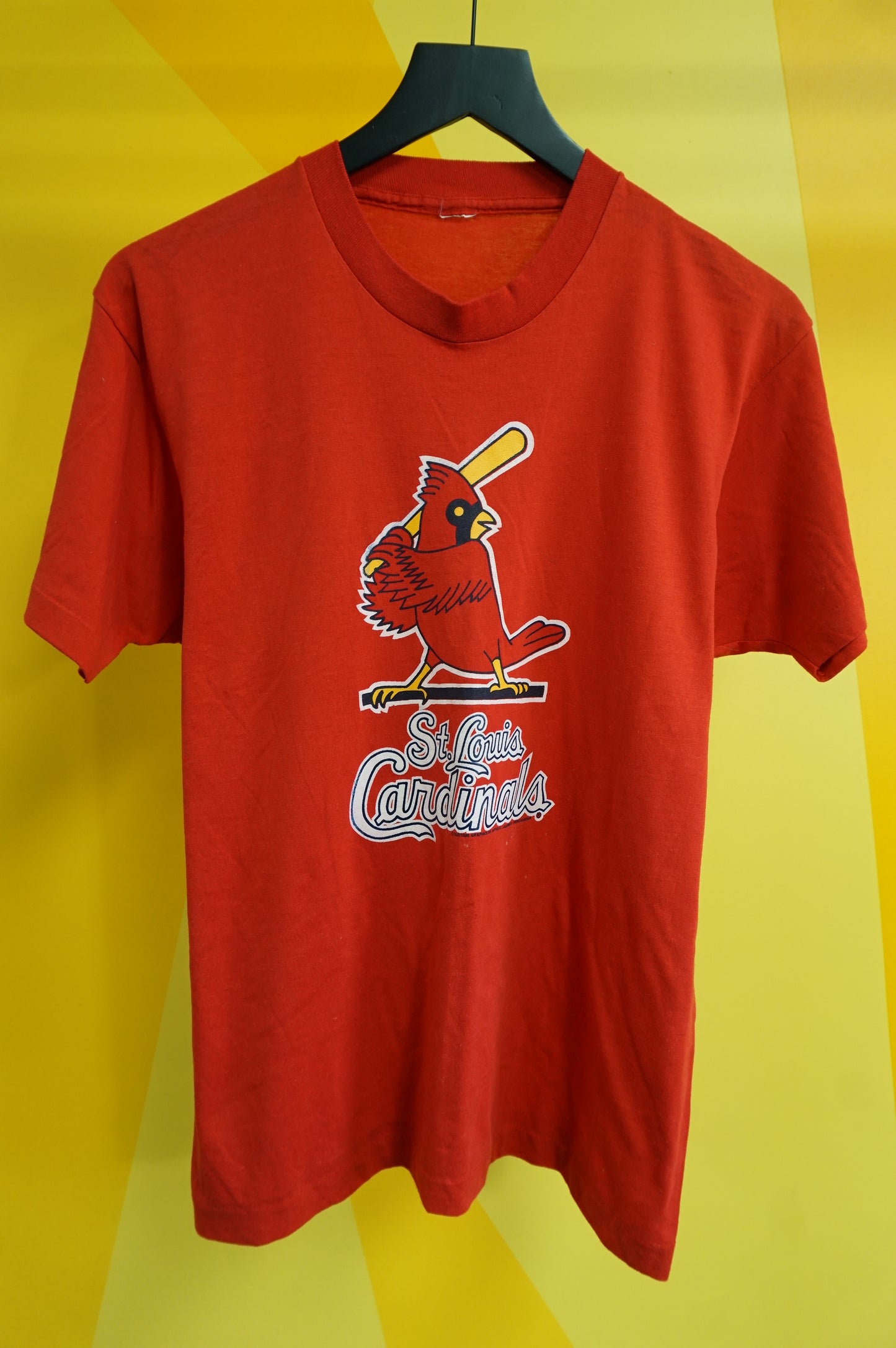 (M) 1985 St. Louis Cardinals Single Stitch T-Shirt