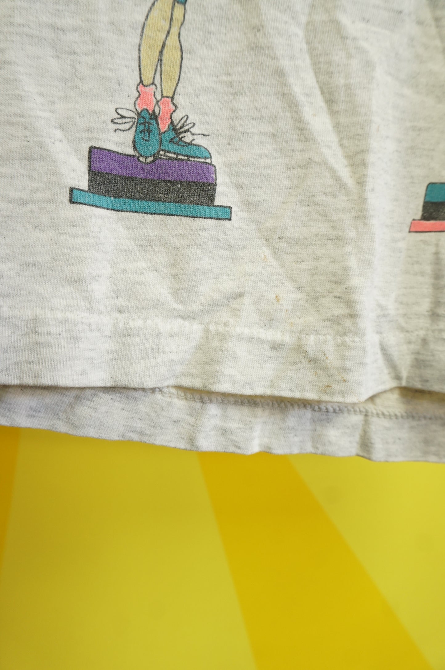 (L) Vtg Jazzercise Single Stitch T-Shirt