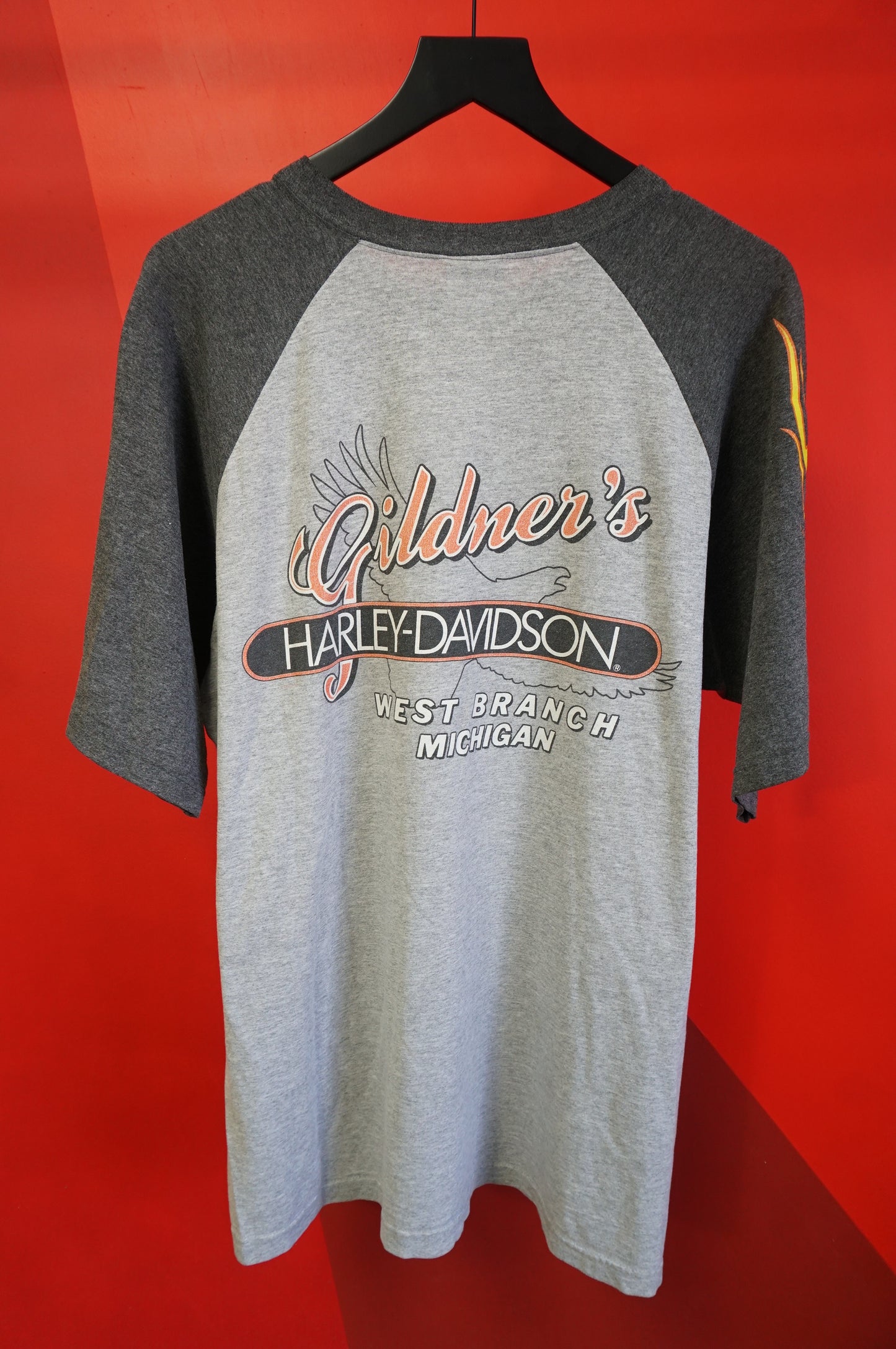 (XL) 2004 West Branch Harley Davidson T-Shirt