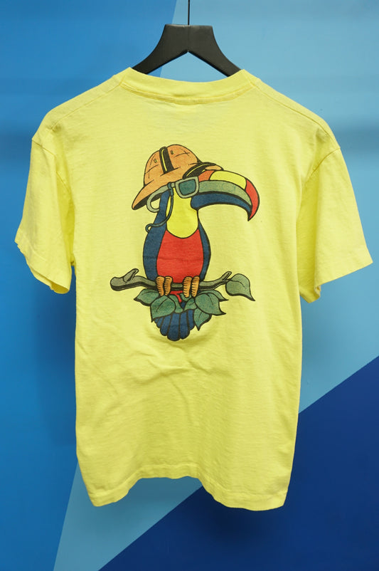 (M/L) Vtg Toucan Single Stitch T-Shirt