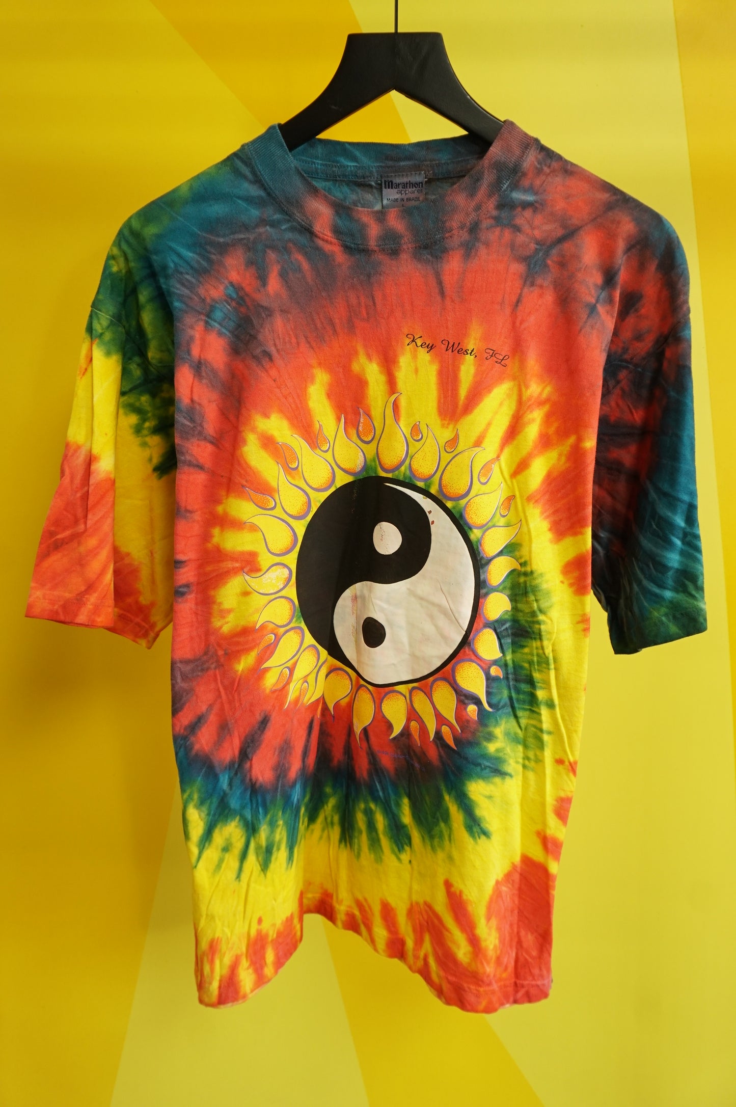 (L) Key West Yin Yang Tie Dye T-Shirt