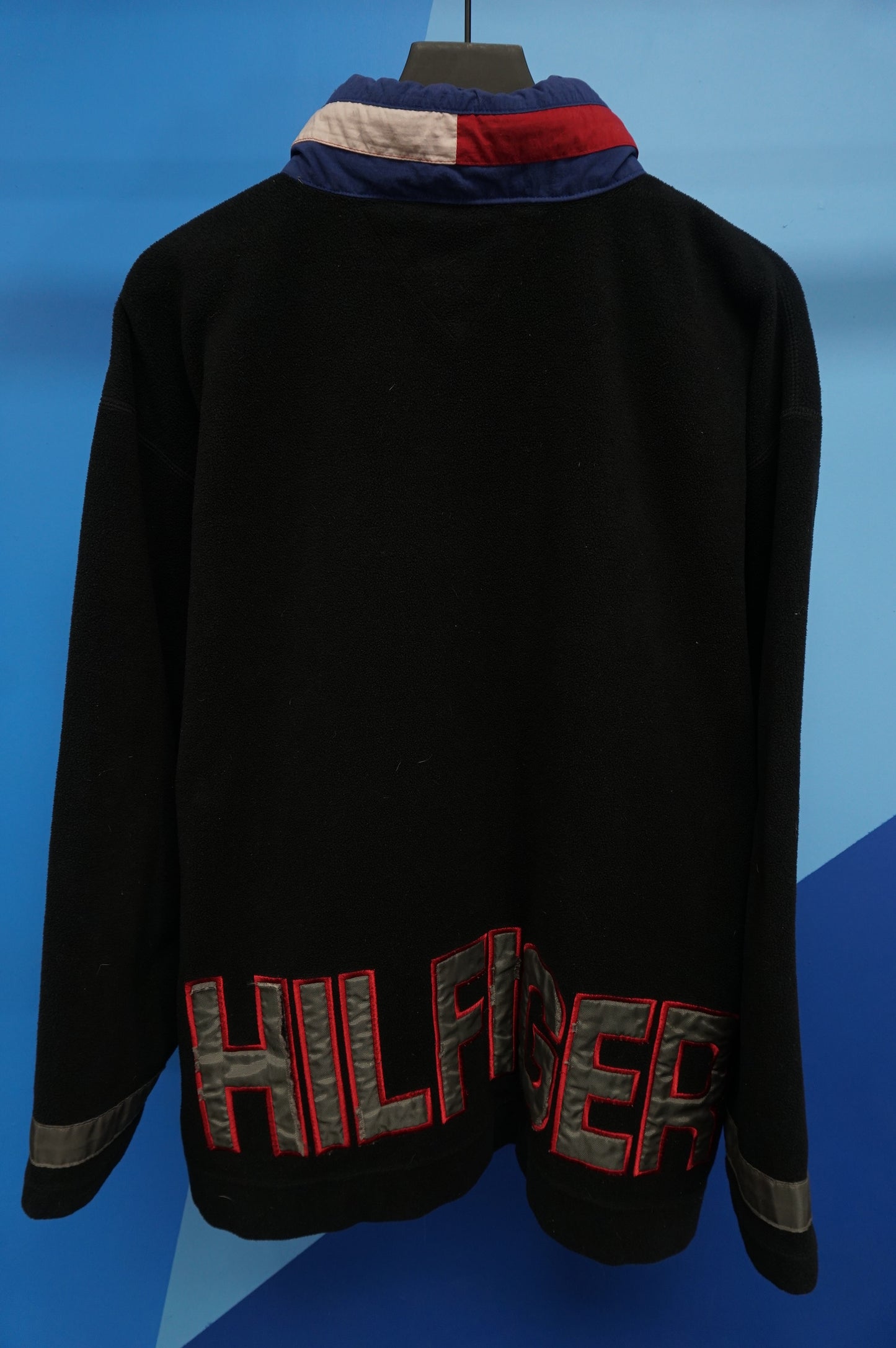 (L/XL) Vtg Tommy Hilfiger Fleece Pullover