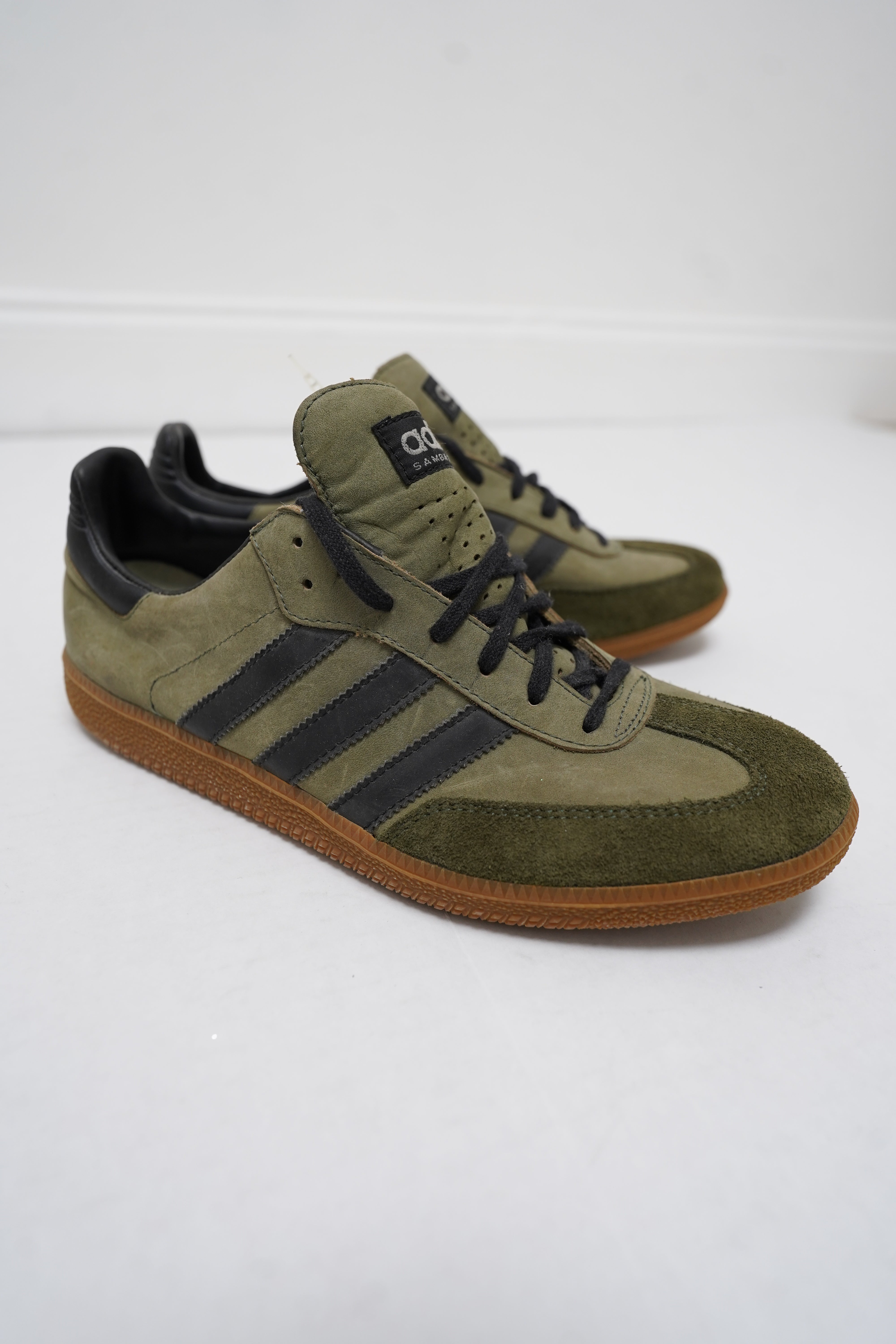 Sz. 8.5 Deadstock 1980s Yugoslavian Made Adidas Samba Classic Thrift Heaven Vintage