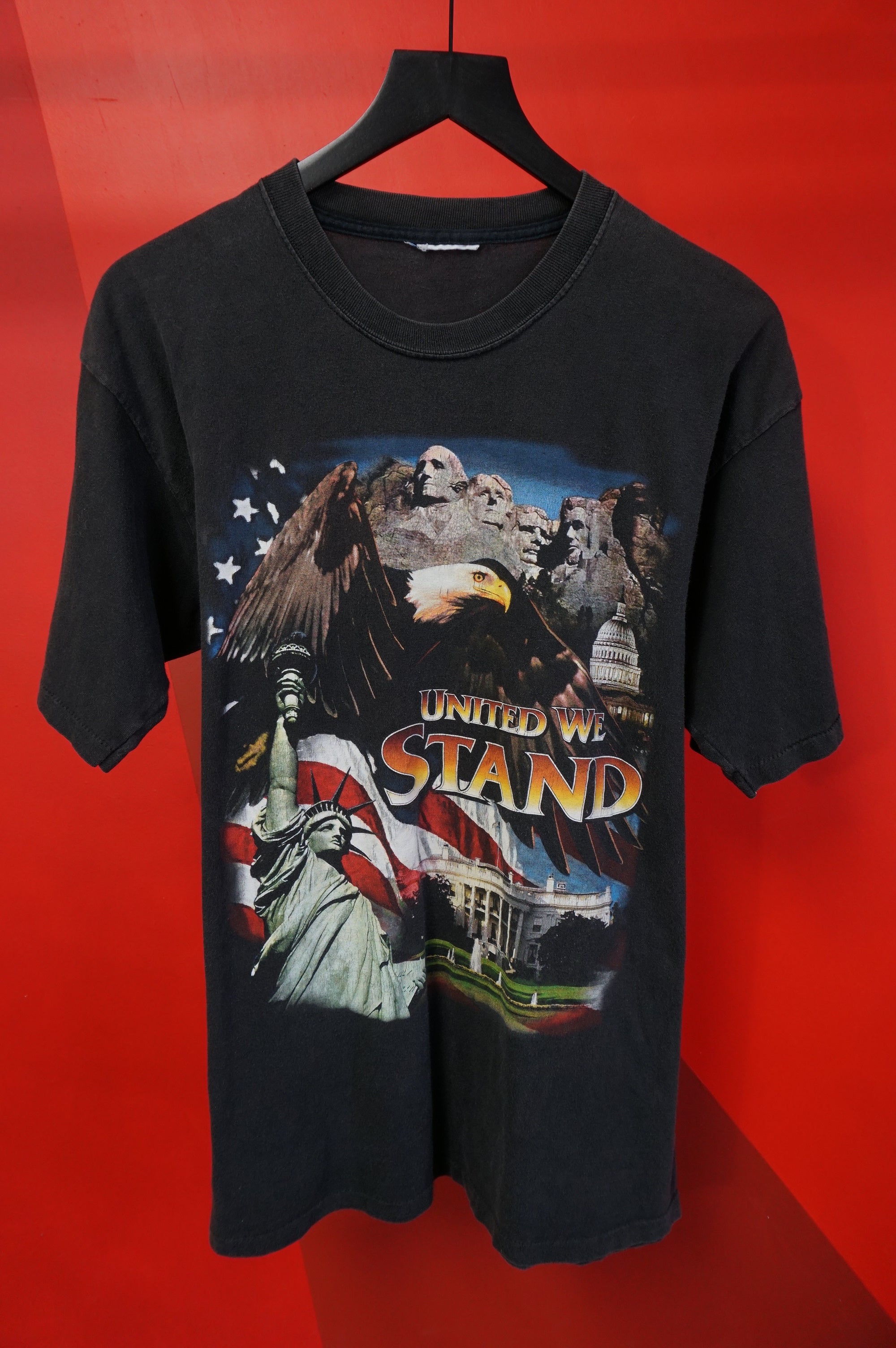 (M) United We Stand Single Stitch T-Shirt