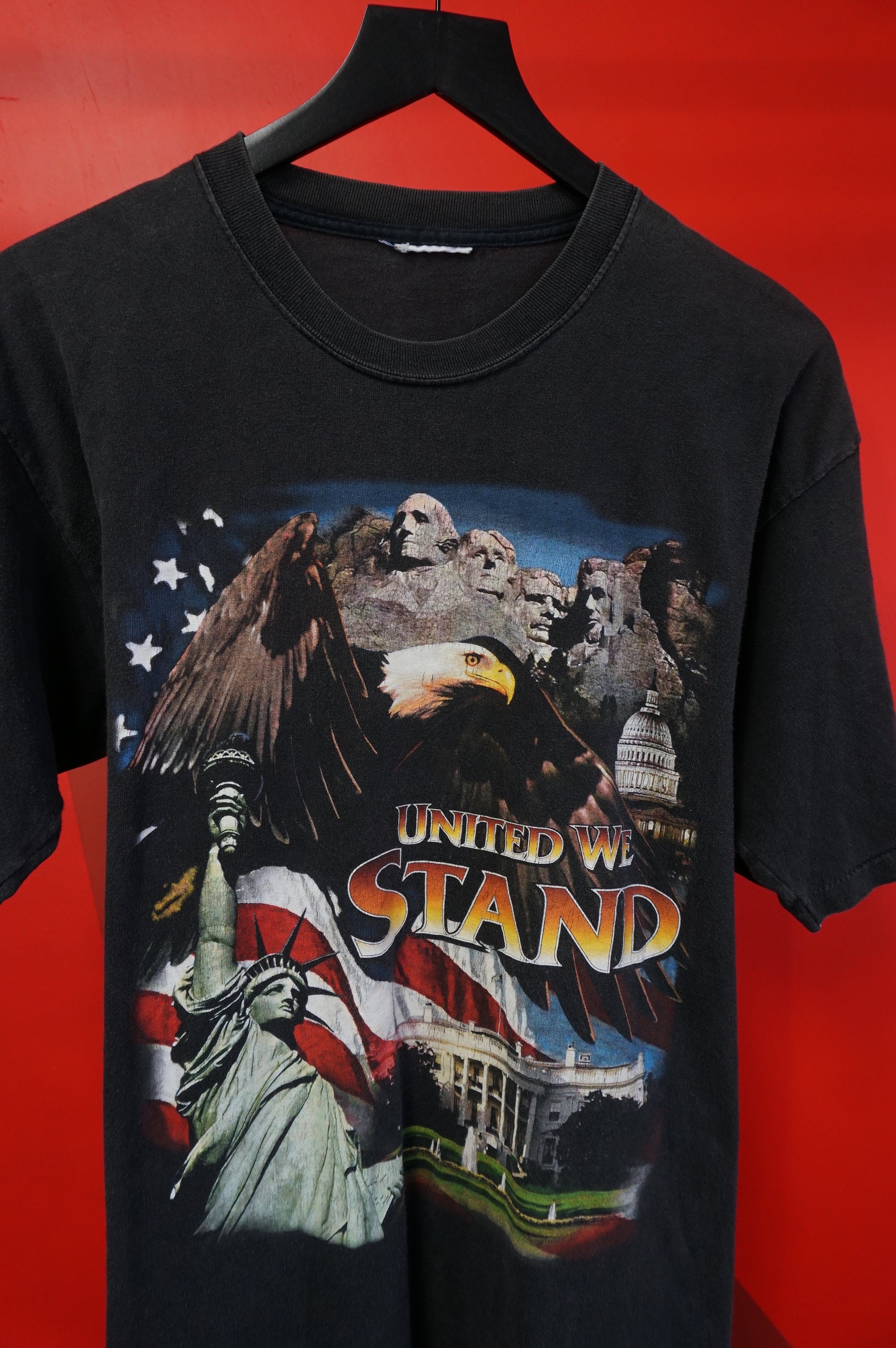 (M) United We Stand Single Stitch T-Shirt