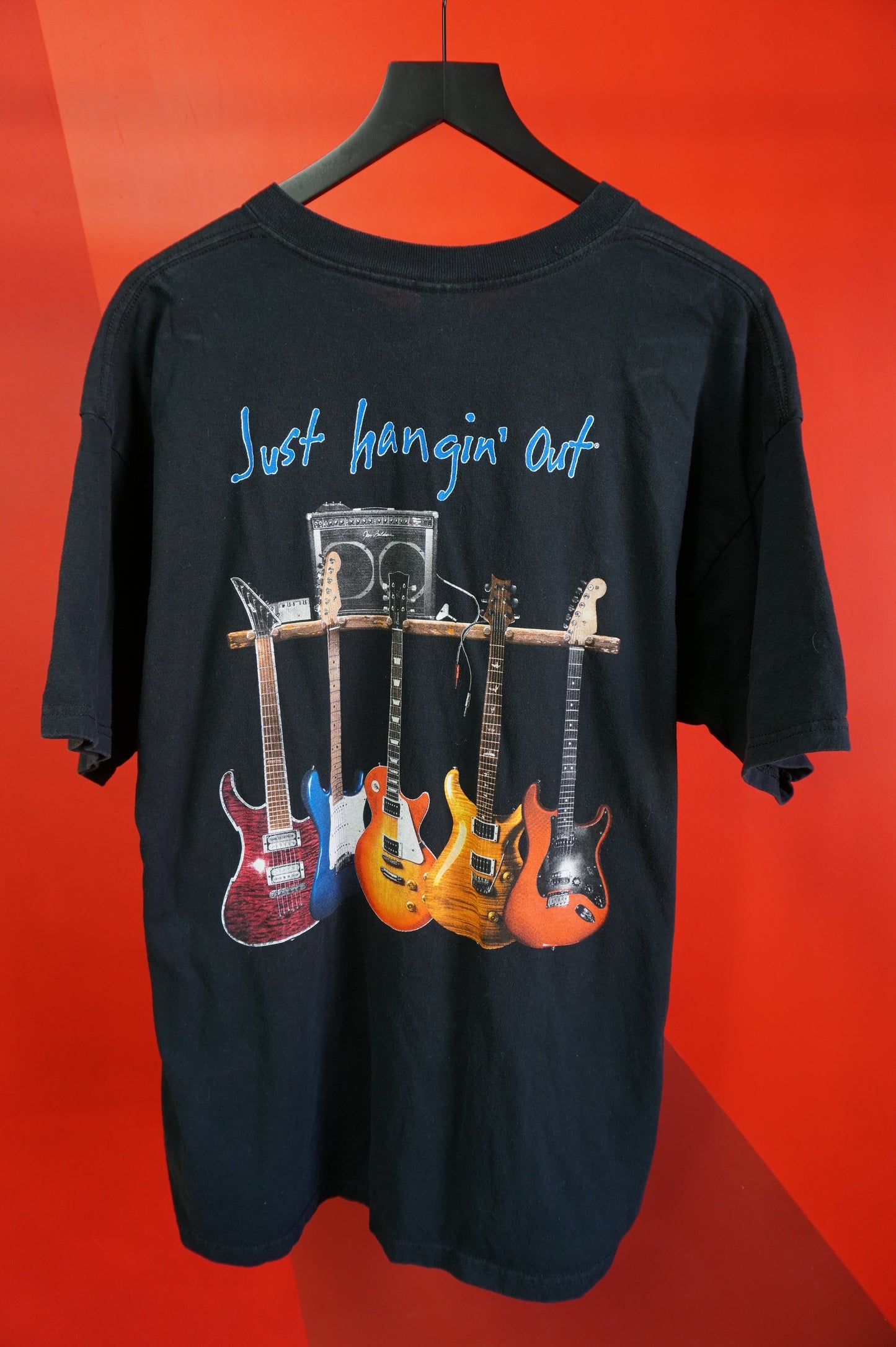 (XL) Just Hangin' Out Guitar T-Shirt