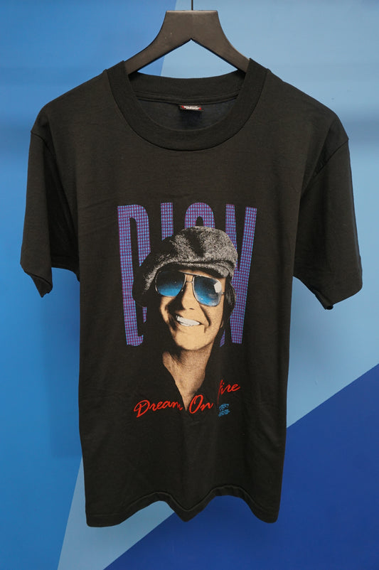 (M/L) Vtg Dion Dream On Fire Single Stitch T-Shirt