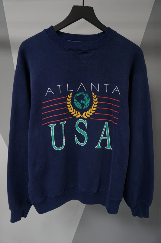 (M/L) Vtg Atlanta Crewneck