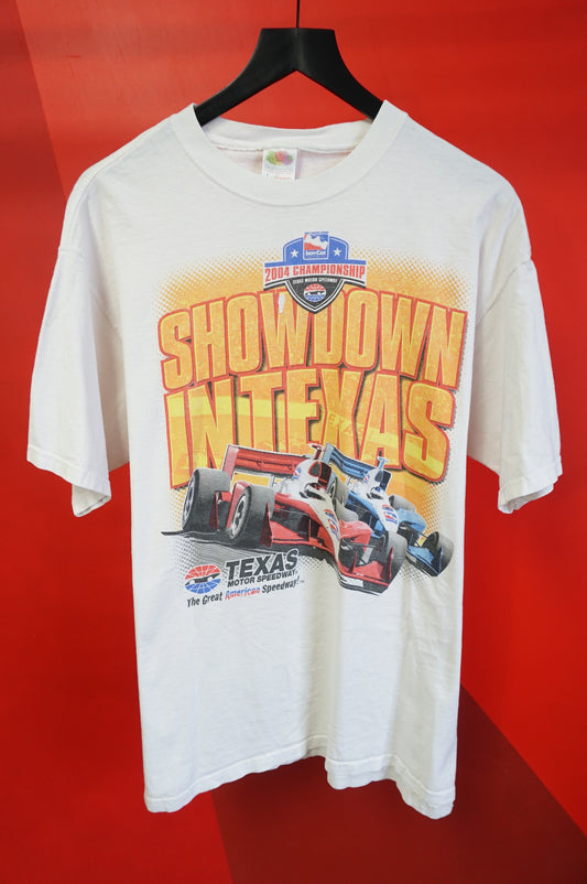 (L/XL) 2004 Showdown In Texas Indy Car Championship T-Shirt